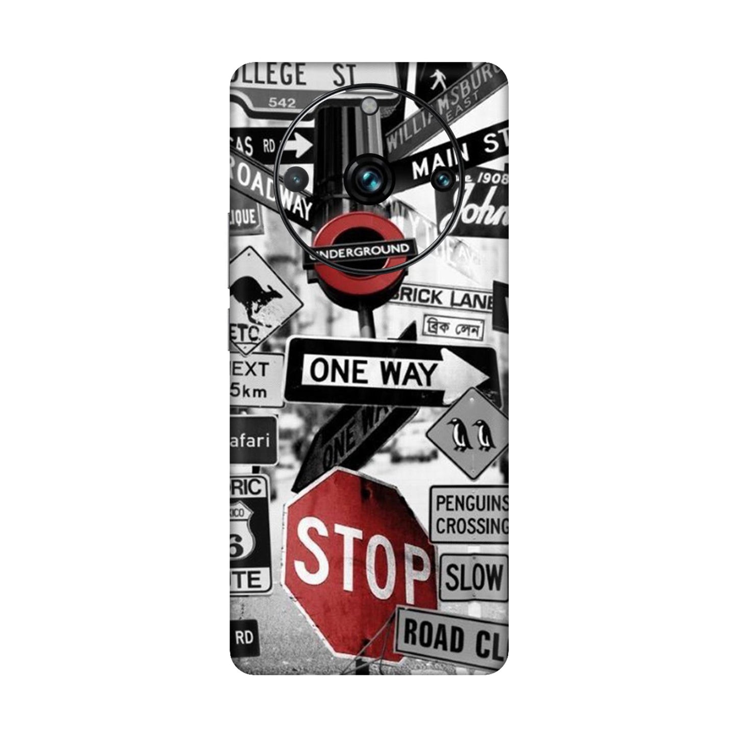 Global Urban Sign Bomb Mobile Skin For Realme 11 Pro