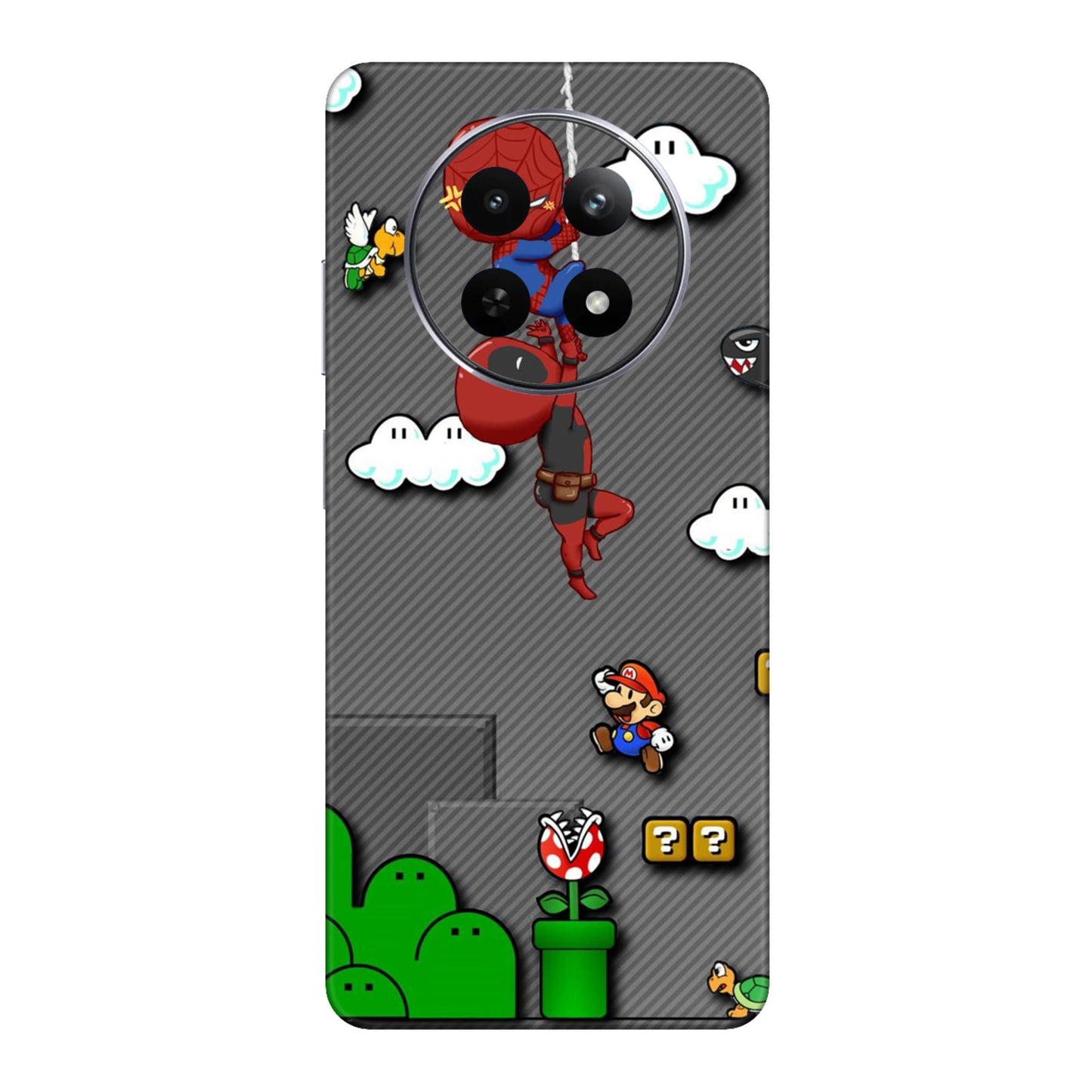 Saiyan Contrast Power Mobile Skin For Realme Narzo N65 5g