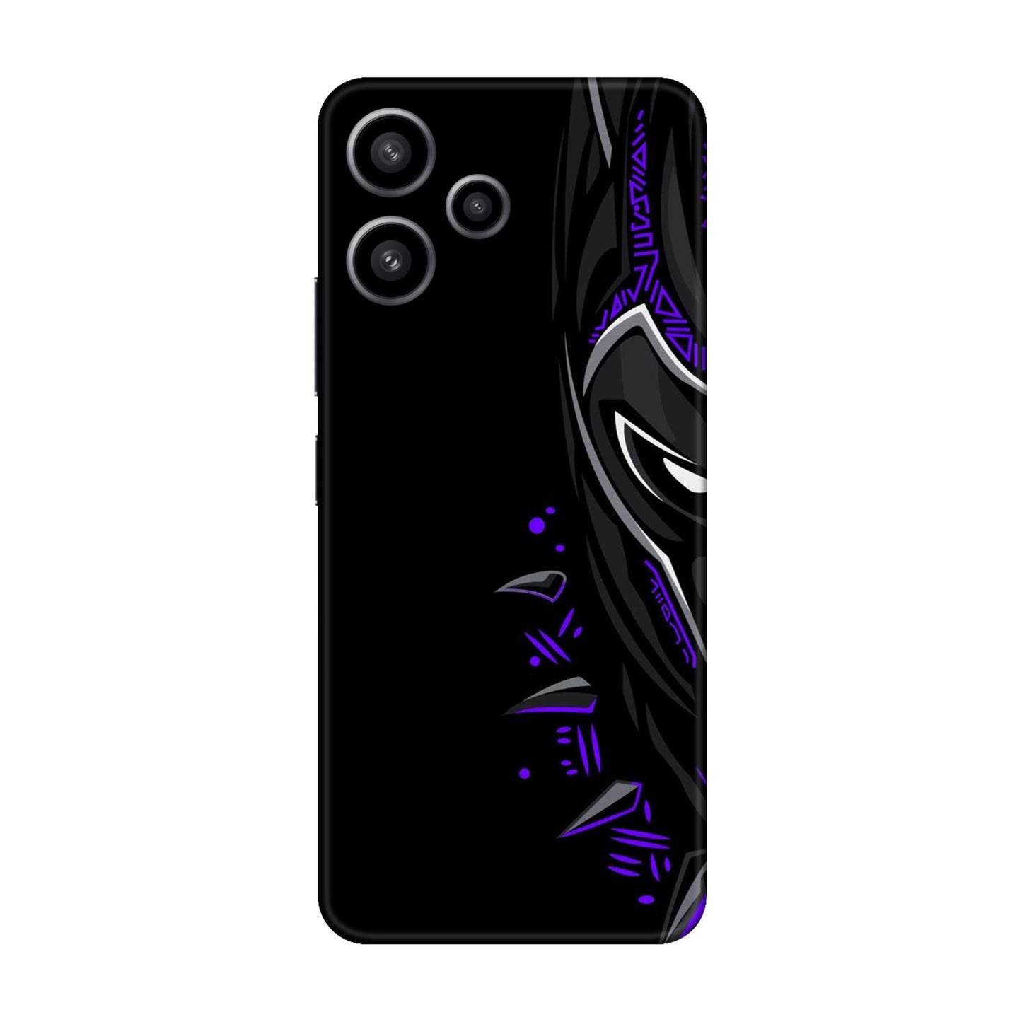 Neon Vibe Cat Mobile Skin For Redmi 12 5g