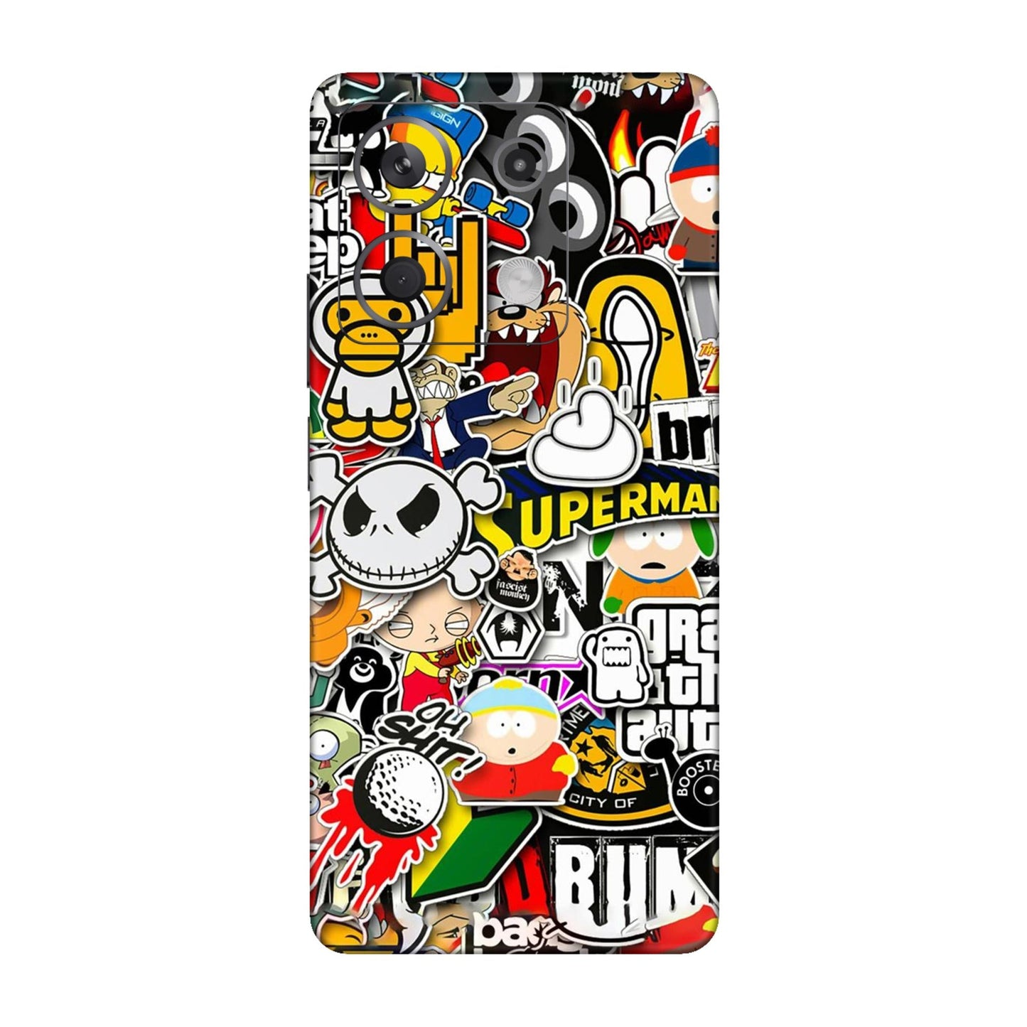 Sukuna Tongue Out Energy Mobile Skin For Redmi Note 13 5g