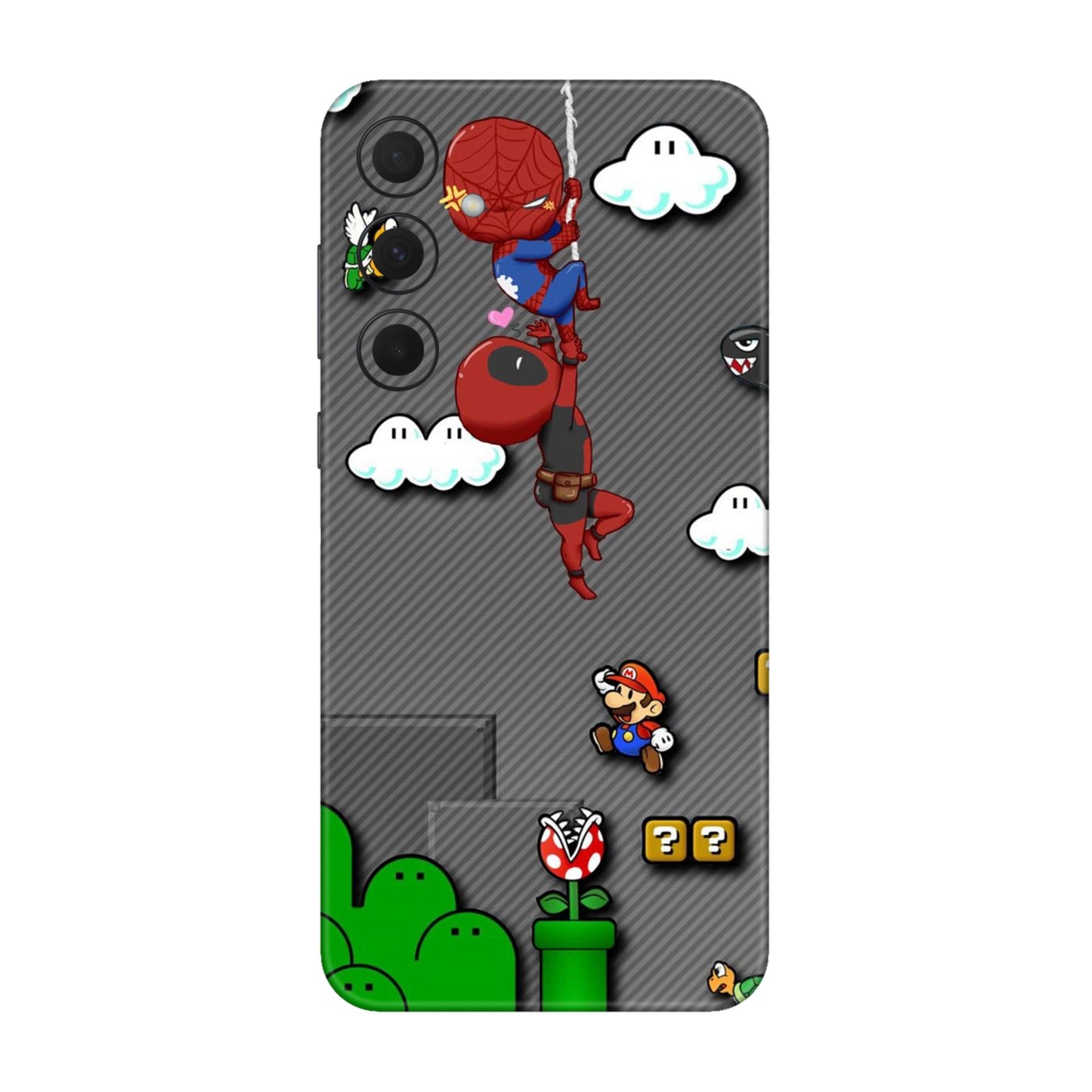 Saiyan Contrast Power Mobile Skin For Samsung Galaxy A35 5g
