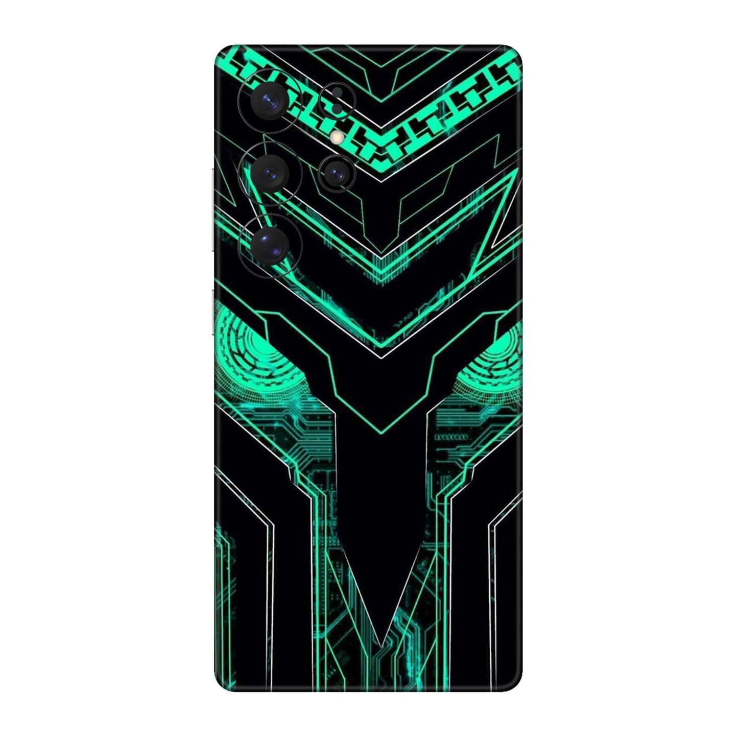 Neon Circuit Predator Mobile Skin For Samsung Galaxy S25 Ultra 5g