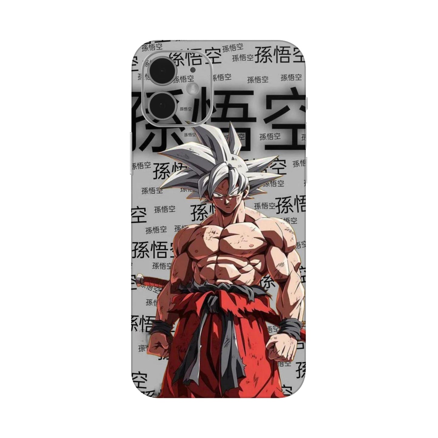 Ultra Instinct Goku Mobile Skin For iPhone 12