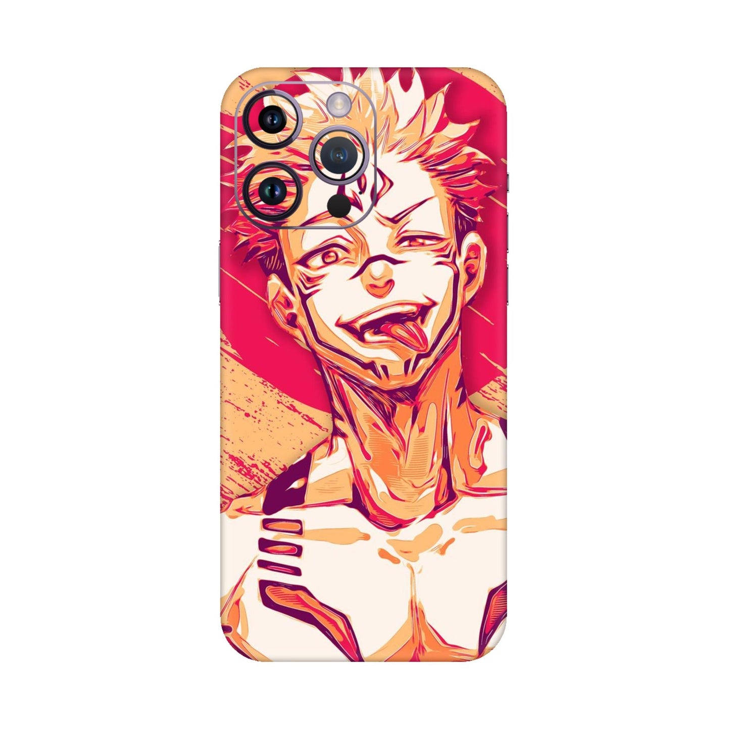Ryomen Sukuna Jujutsu Mobile Skin For iPhone 14 Pro
