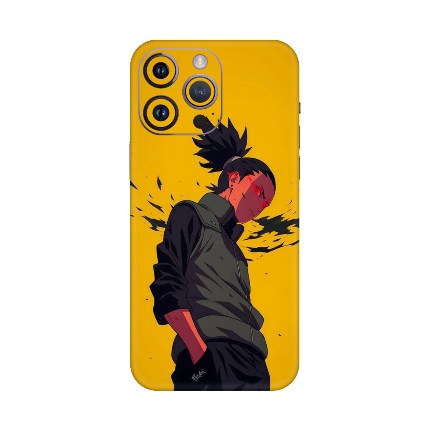 Shadow Master Shikamaru Mobile Skin For iPhone 14 Pro