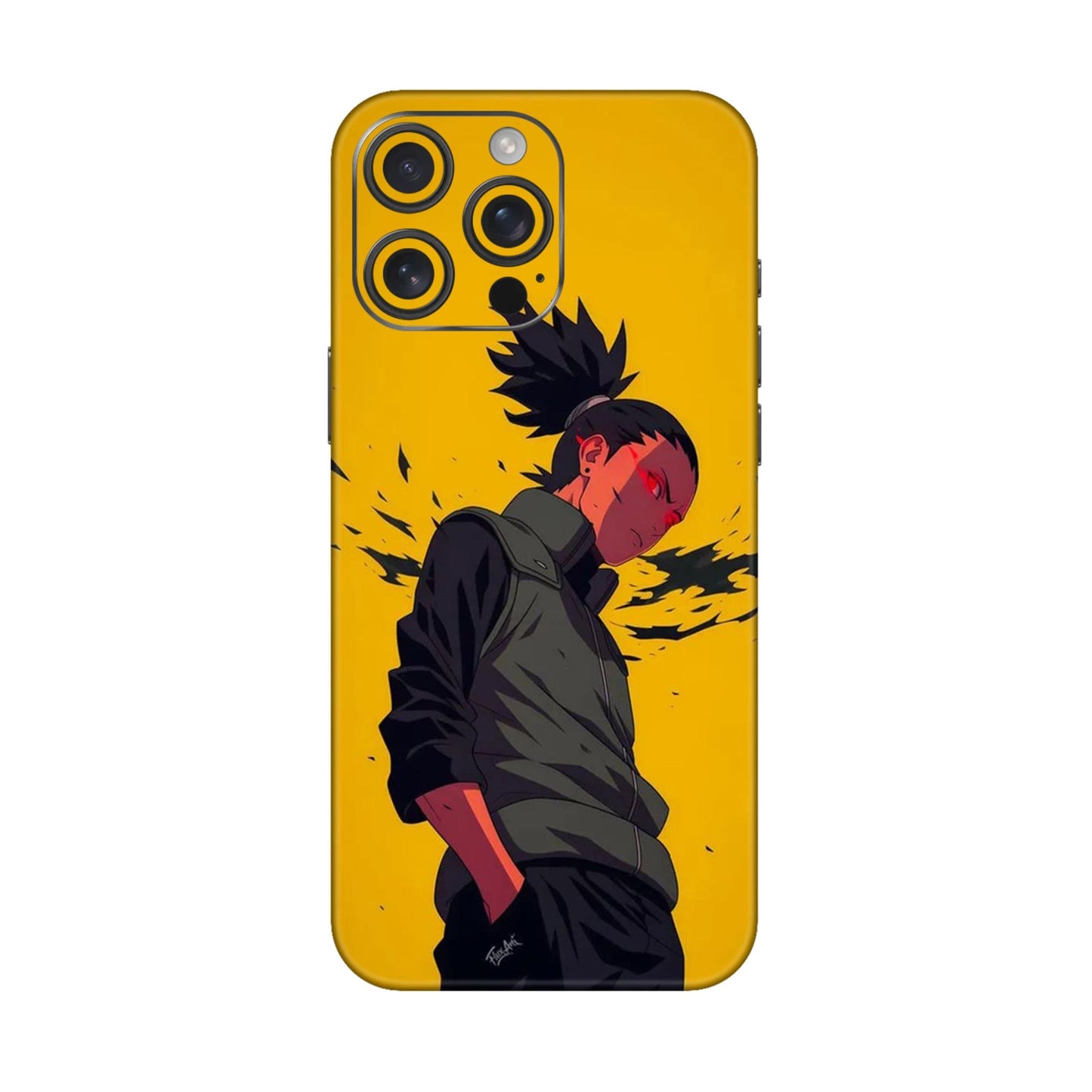 Shadow Master Shikamaru Mobile Skin For iPhone 16 Pro