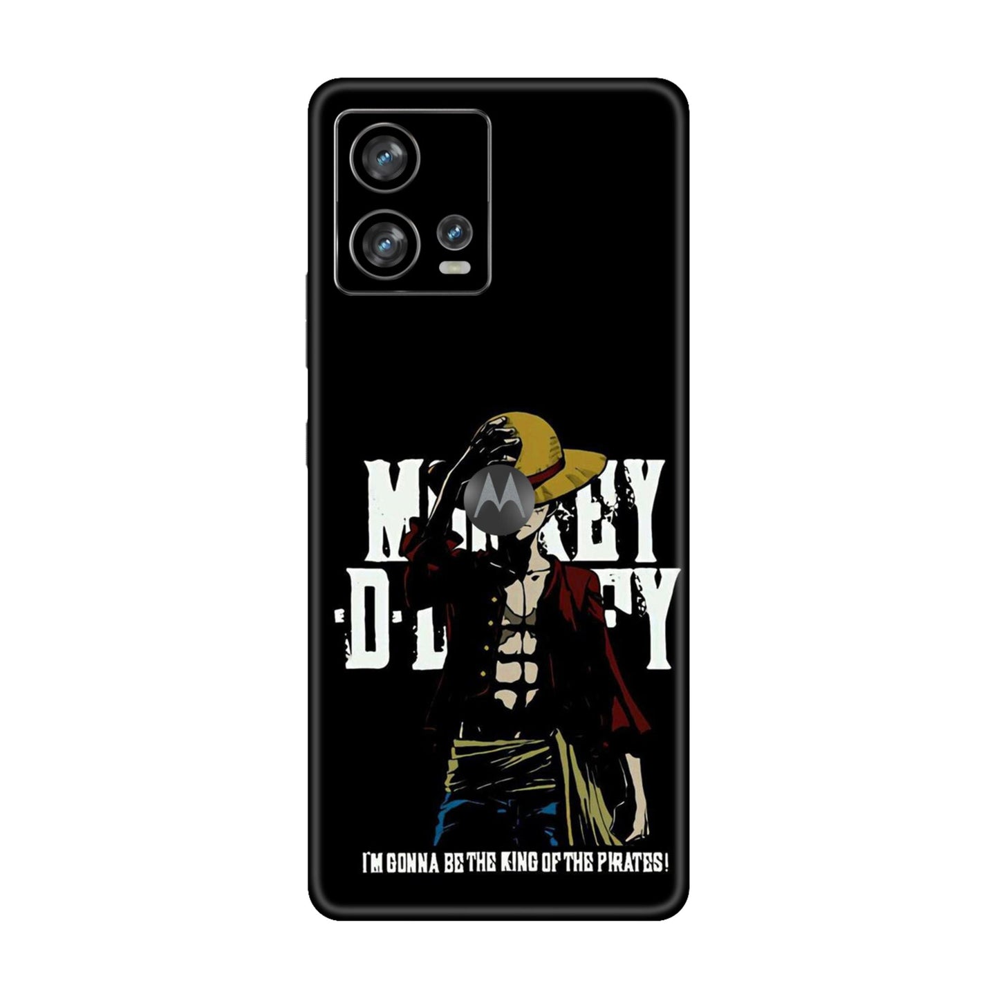 Luffy Pirate King Ambition Mobile Skin For Motorola Edge 30 Fusion 5G