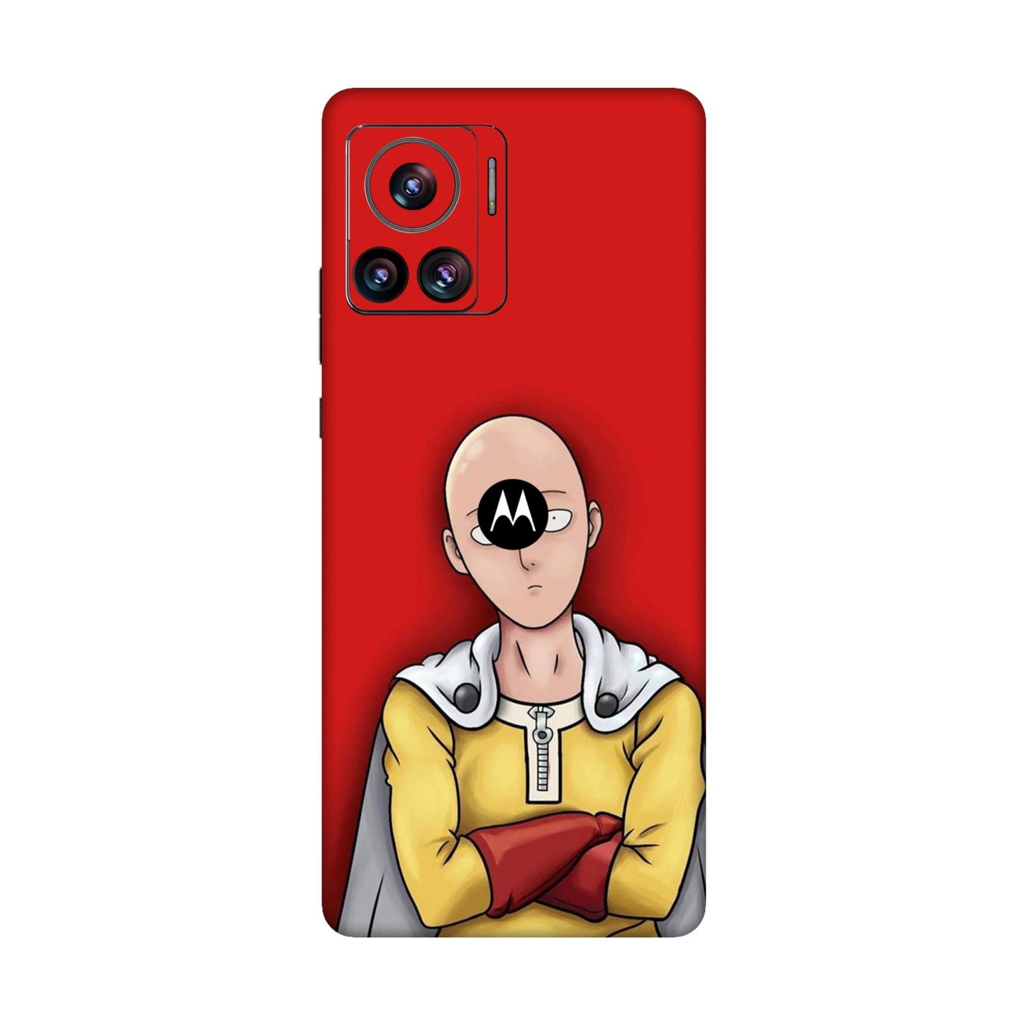 Saitama One Punch Man Mobile Skin For Motorola Edge 30 Ultra 5G