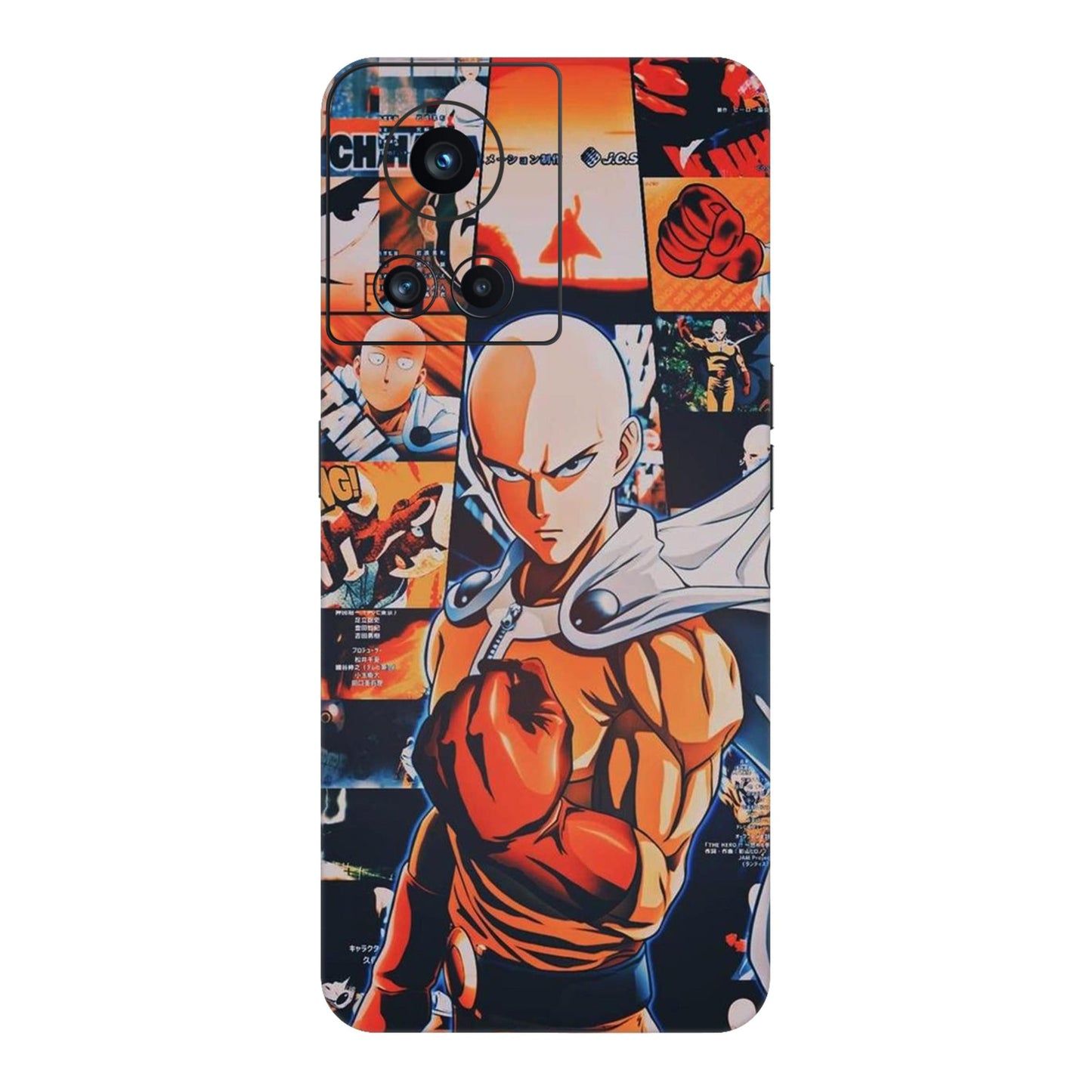 One Punch Power Saitama Strikes Mobile Skin For OnePlus 10r