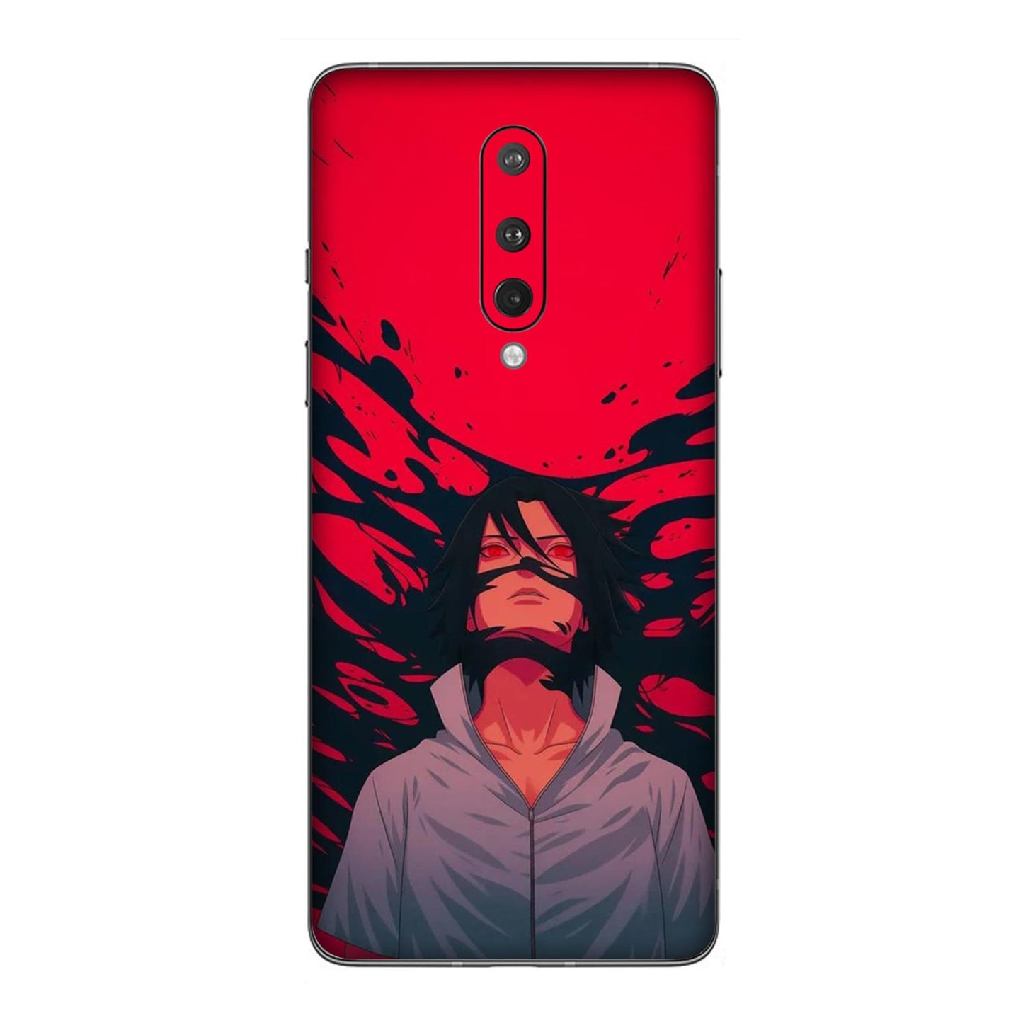 Sasuke Uchiha Mobile Skin For OnePlus 8