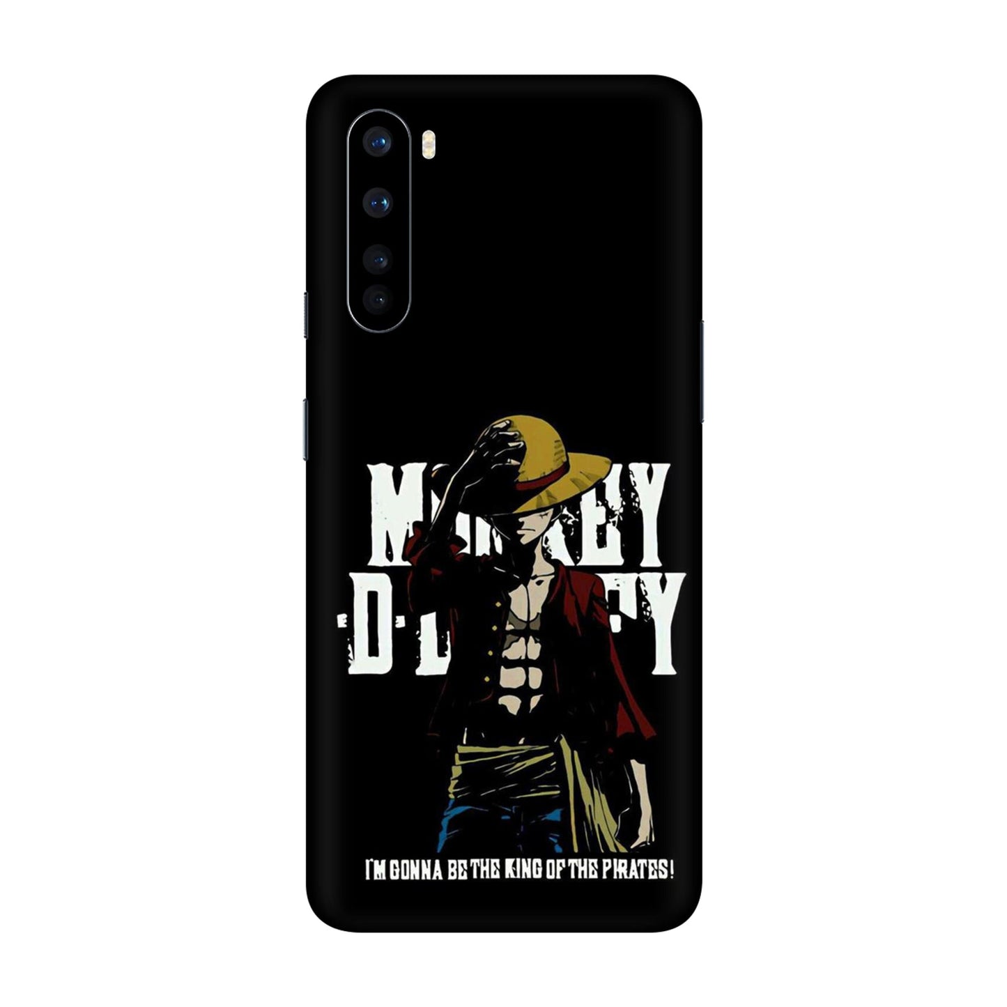 Luffy Pirate King Ambition Mobile Skin For OnePlus Nord