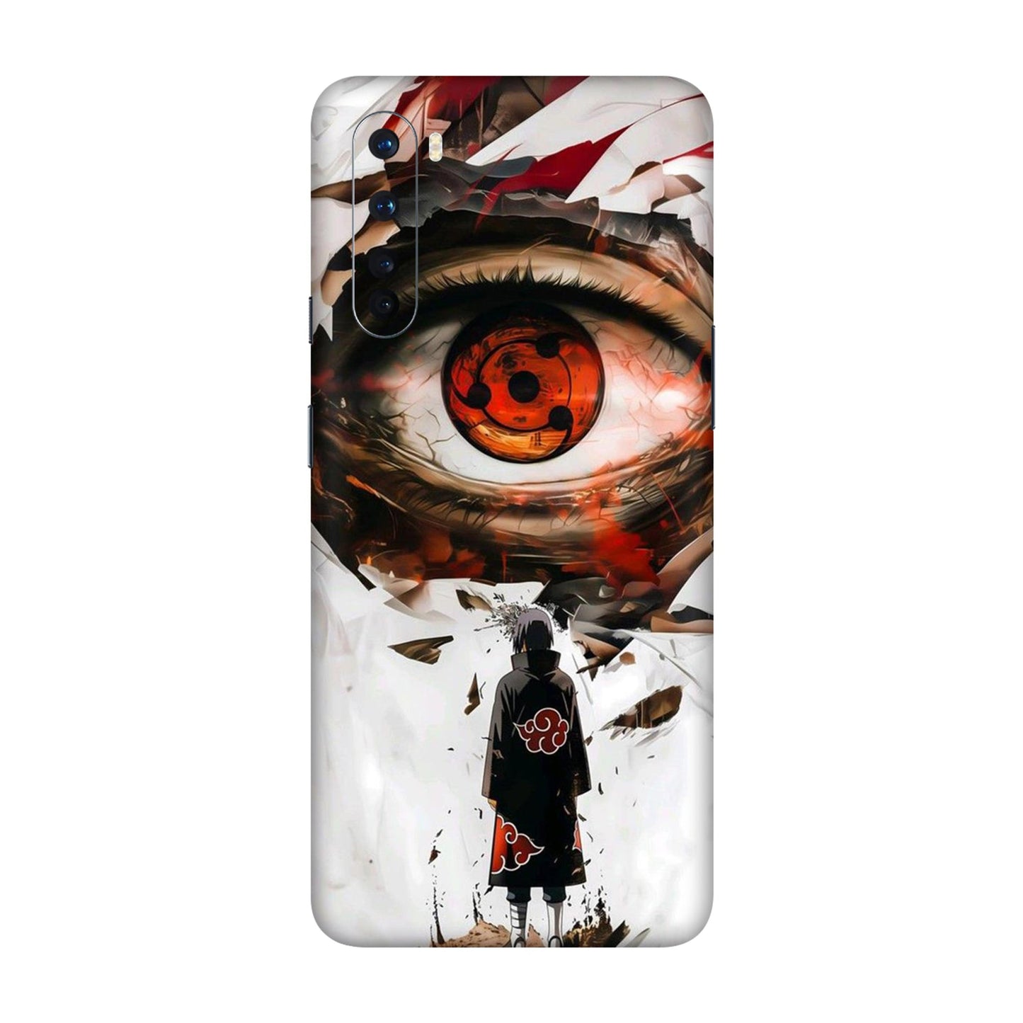 Sharingan Awakening Mobile Skin For OnePlus Nord