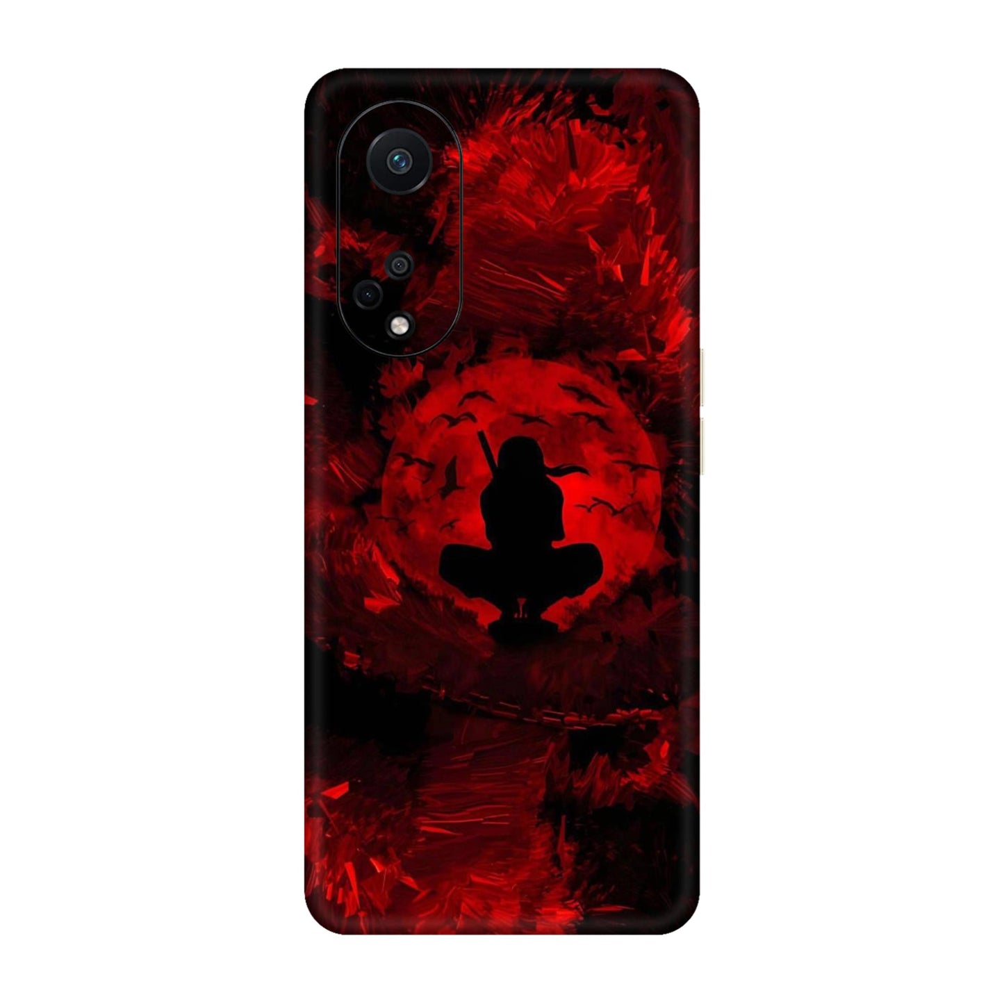 Blood Moon Itachi Sharingan Edition Mobile Skin For Oppo F23 5G