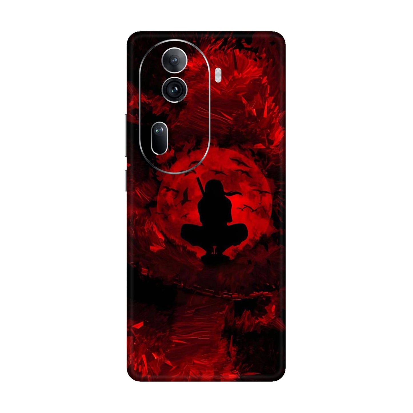 Blood Moon Itachi Sharingan Edition Mobile Skin For Oppo Reno 11 Pro 5g