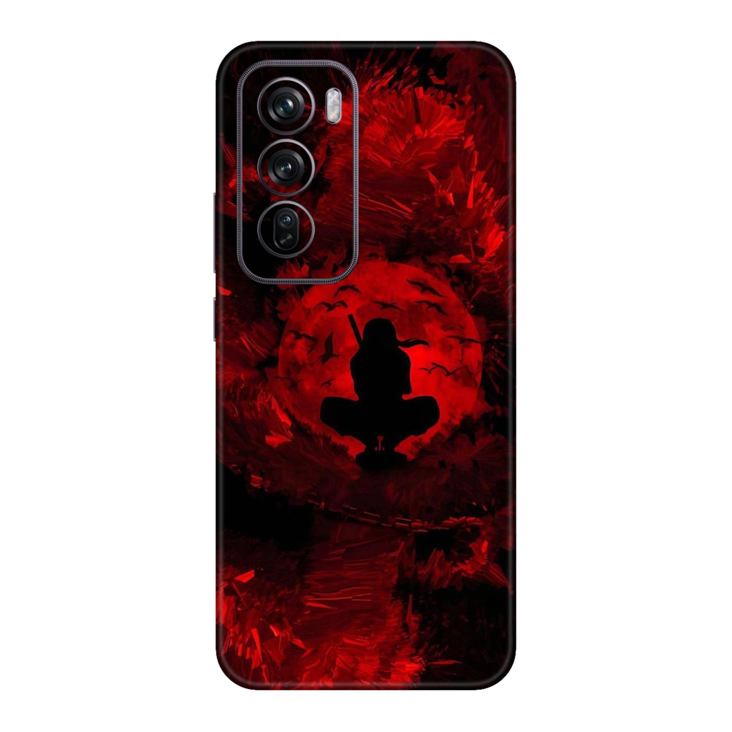 Blood Moon Itachi Sharingan Edition Mobile Skin For Oppo Reno 12 5g