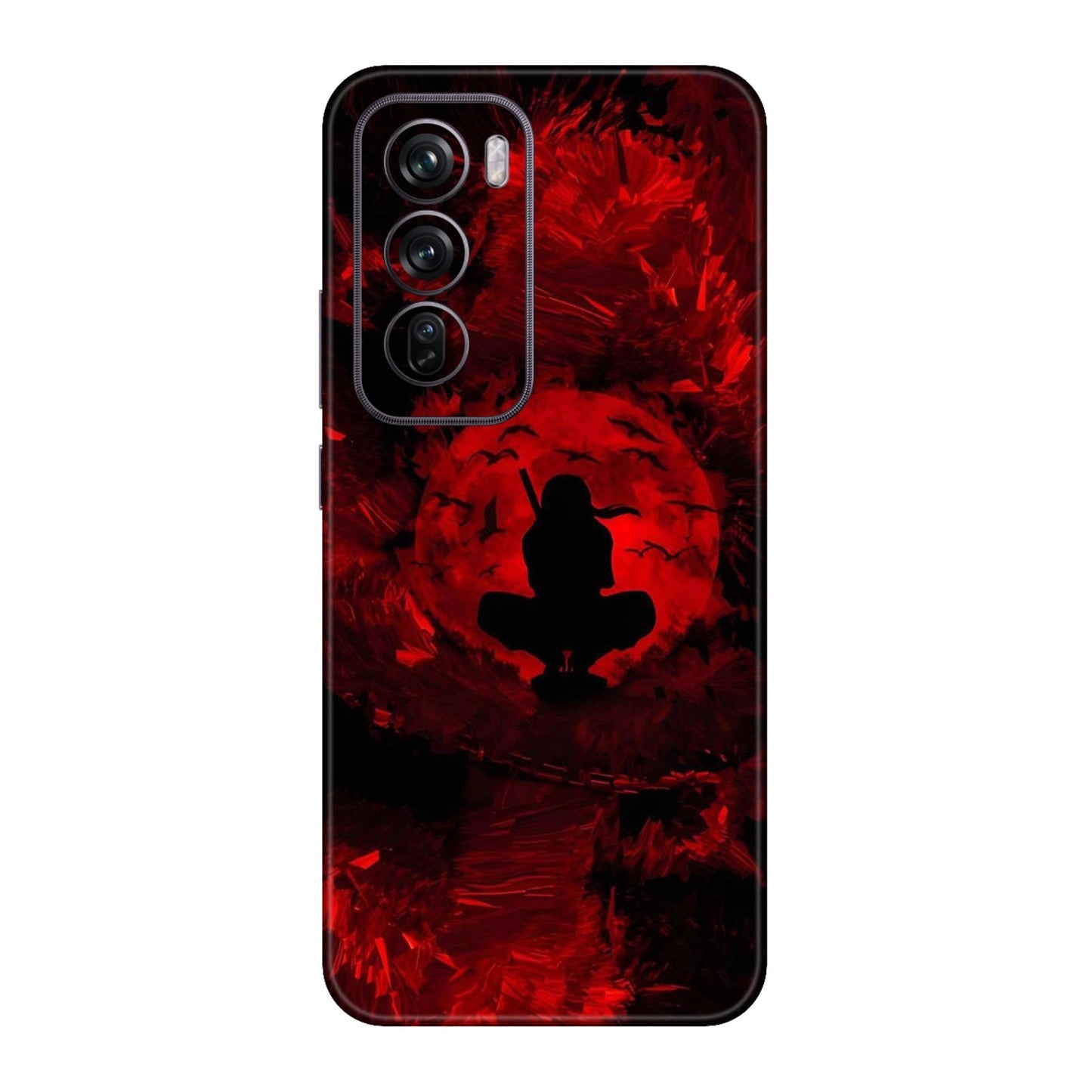 Blood Moon Itachi Sharingan Edition Mobile Skin For Oppo Reno 12 Pro 5g