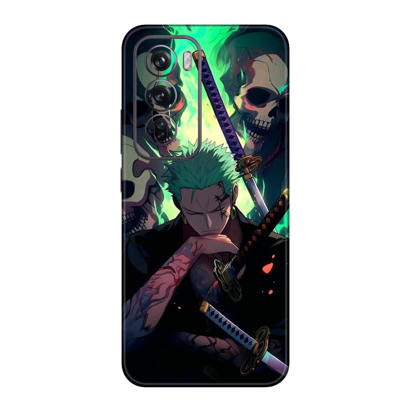 Demon Hunter Zoro Three Sword Inferno Mobile Skin For Oppo Reno 12 Pro 5g