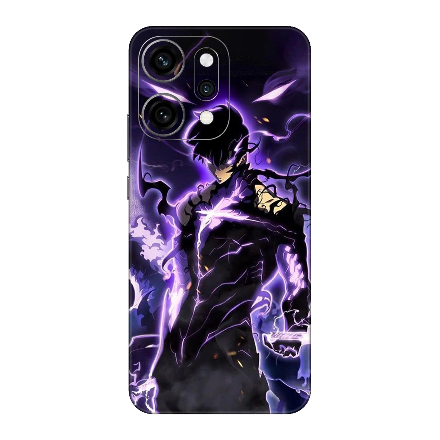 Solo Leveling Shadow Monarch Rise Mobile Skin For Oppo Reno 14 Pro 5g