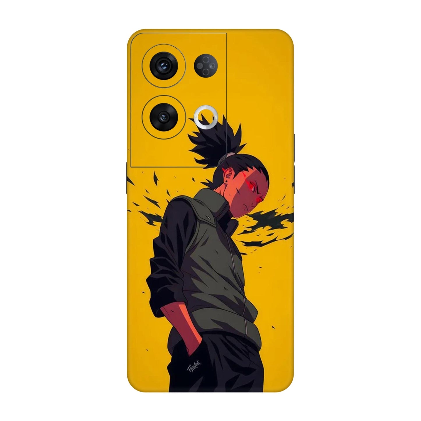 Shadow Master Shikamaru Mobile Skin For Oppo Reno 8 Pro 5g