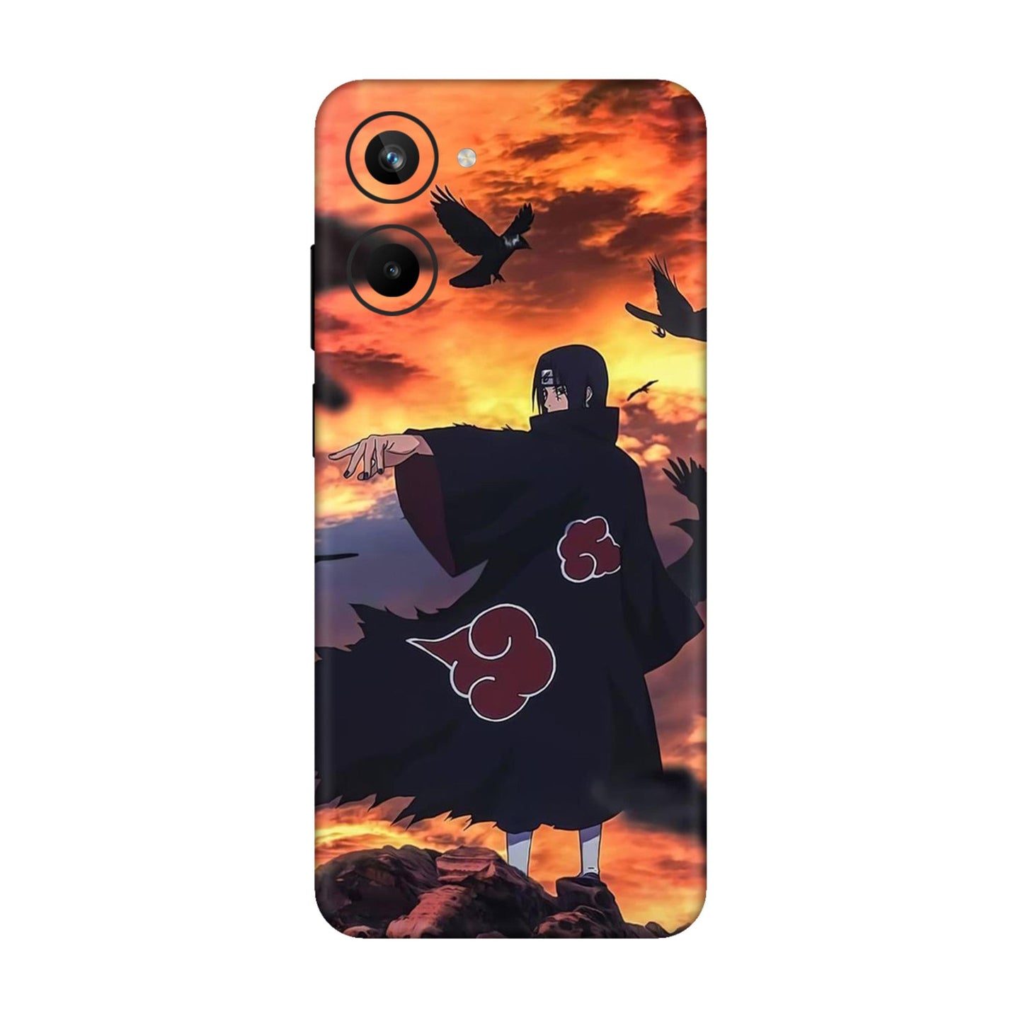 Itachi Uchiha Sunset Mobile Skin For Realme 10 Pro 5g