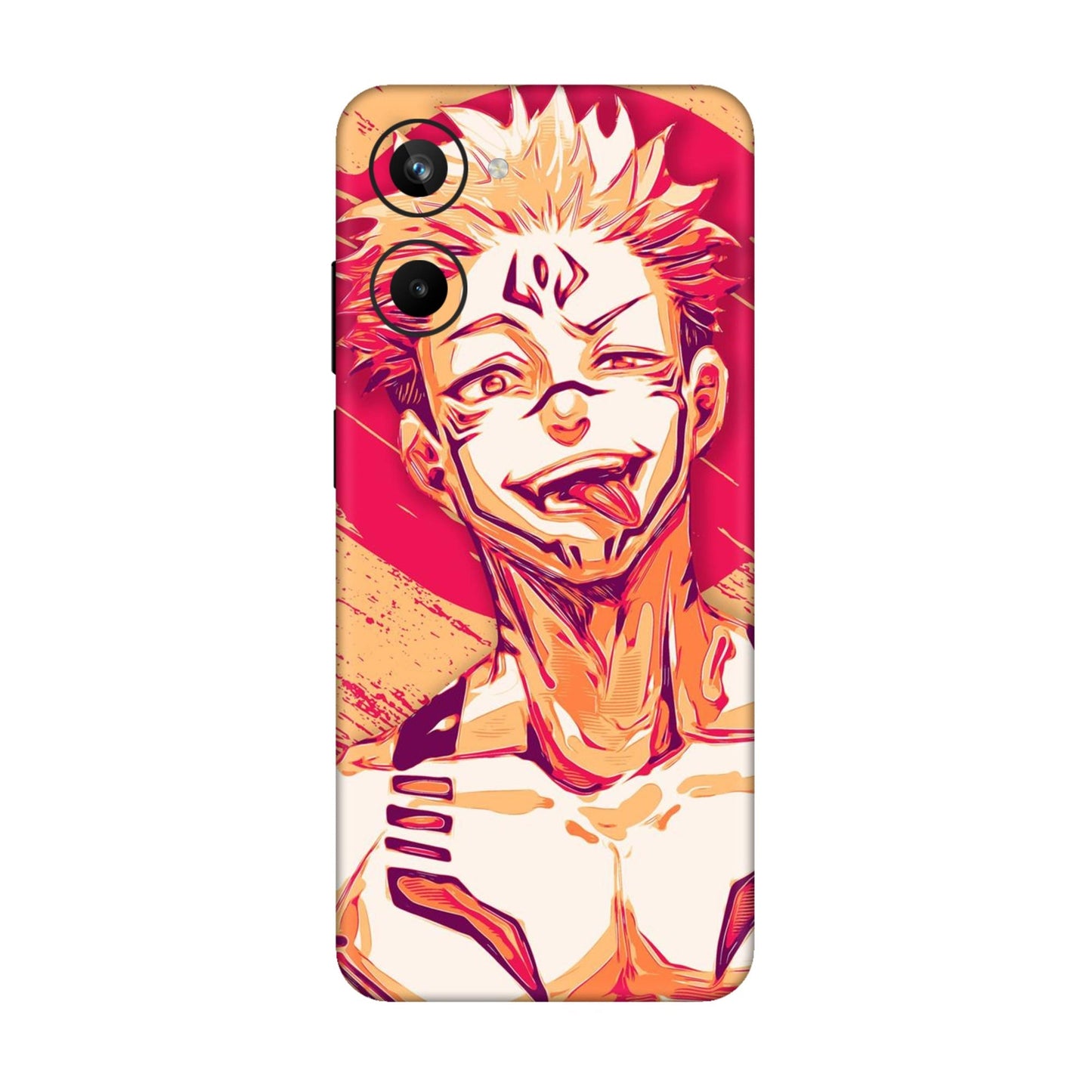 Ryomen Sukuna Jujutsu Mobile Skin For Realme 10 Pro 5g