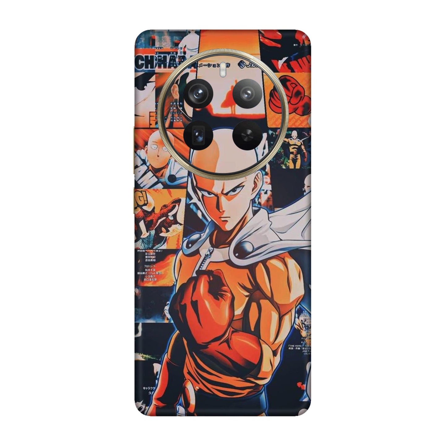 One Punch Power Saitama Strikes Mobile Skin For Realme 12 Pro Plus 5g