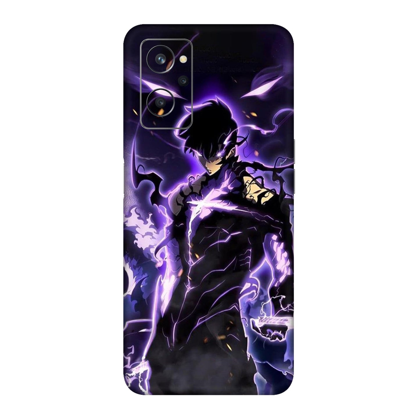 Solo Leveling Shadow Monarch Rise Mobile Skin For Realme 9i
