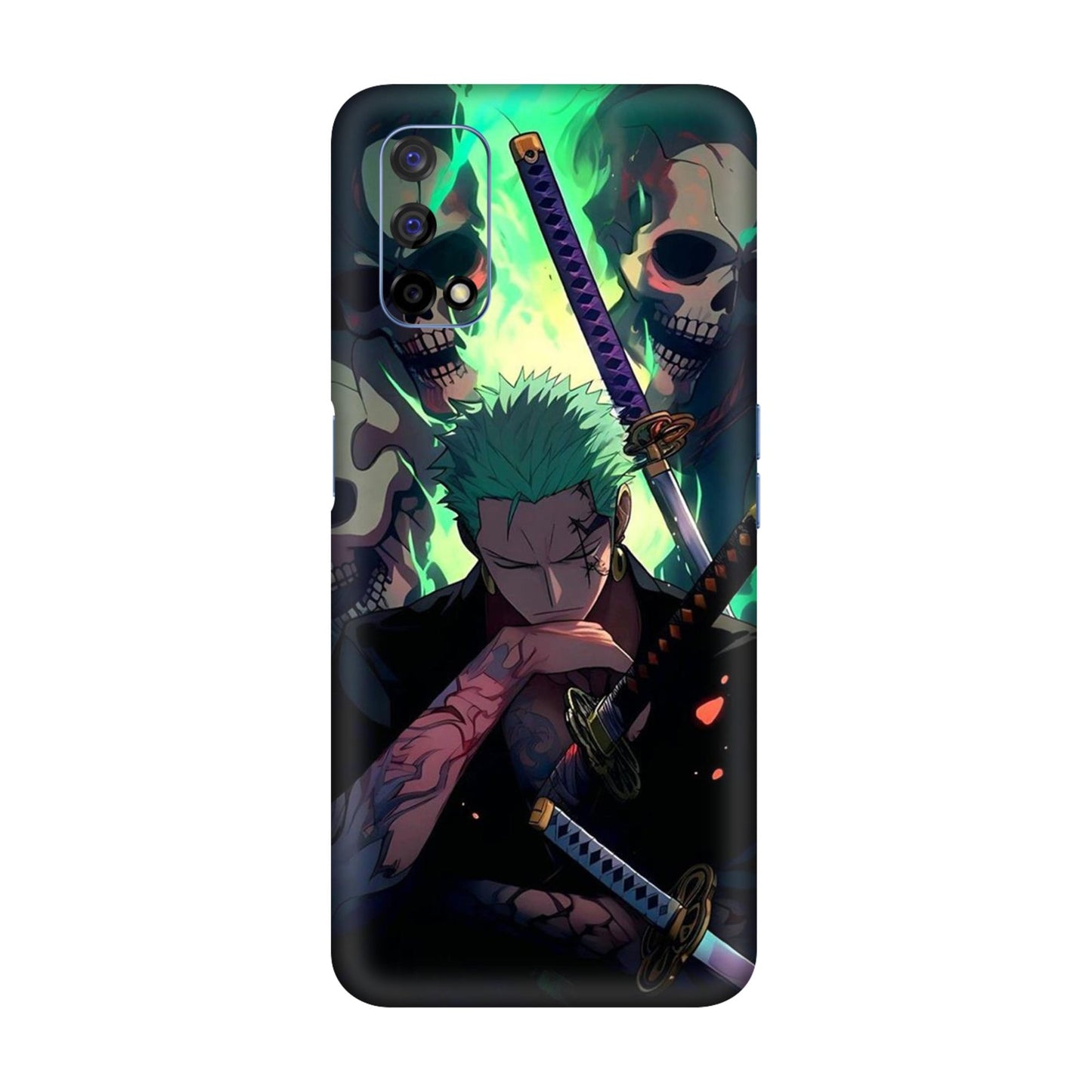 Demon Hunter Zoro Three Sword Inferno Mobile Skin For Realme Narzo 30 Pro 5g