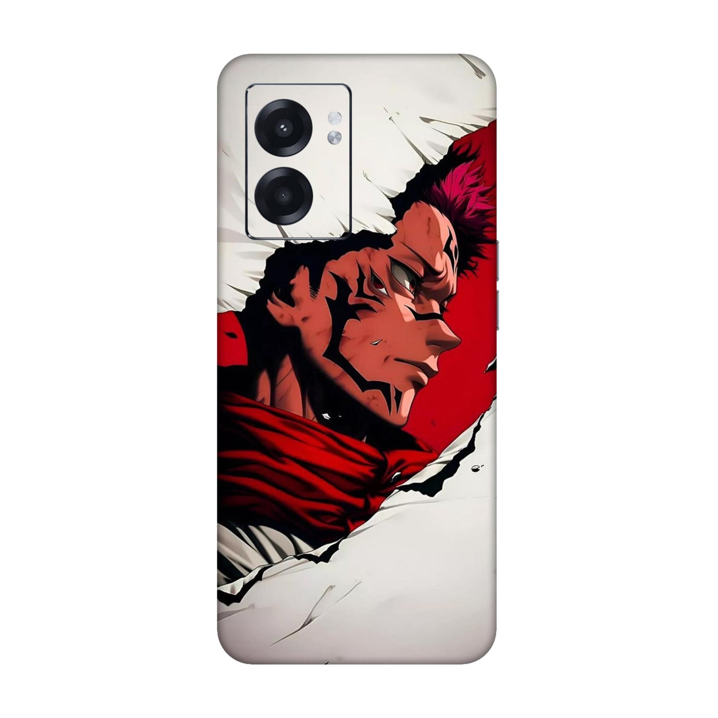 Sukuna King of Curses Mobile Skin For Realme Narzo 50 5g