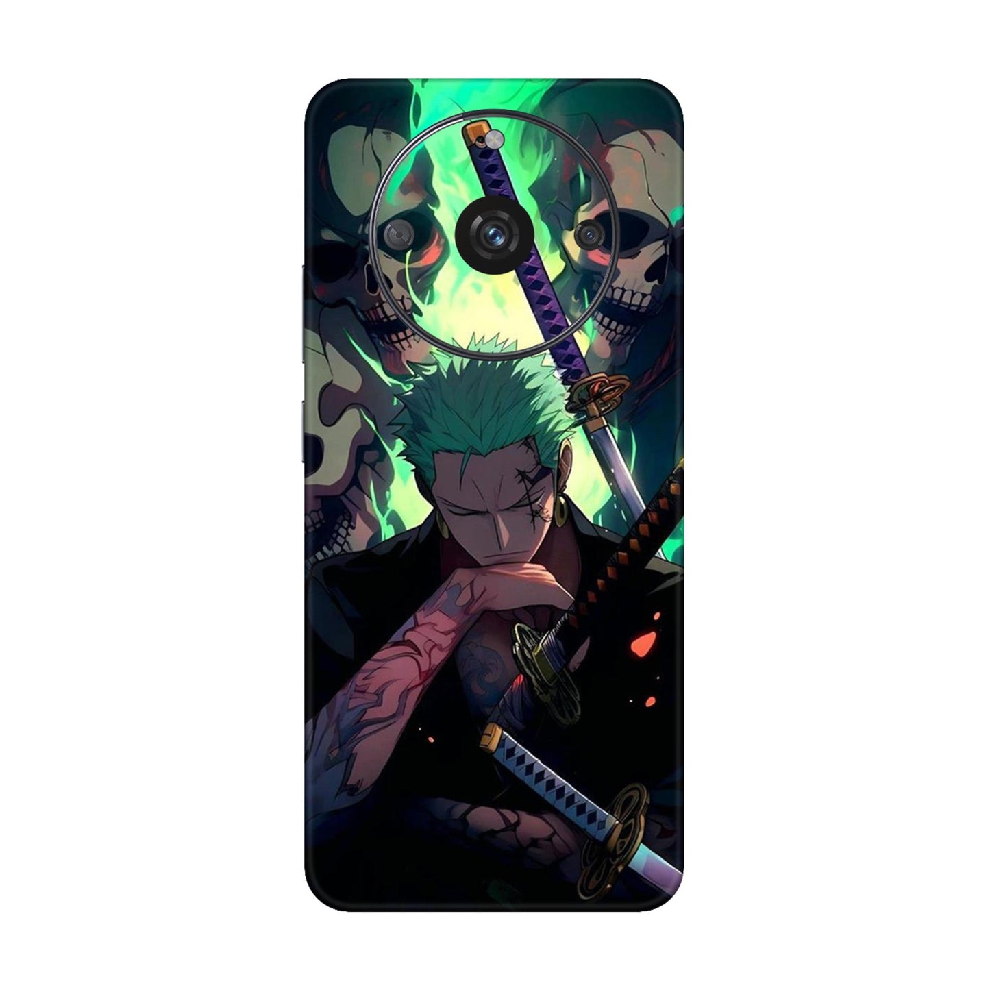 Demon Hunter Zoro Three Sword Inferno Mobile Skin For Realme Narzo 60 5g