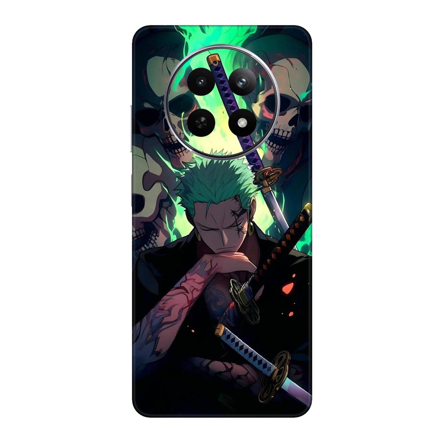 Demon Hunter Zoro Three Sword Inferno Mobile Skin For Realme Narzo 70x 5g