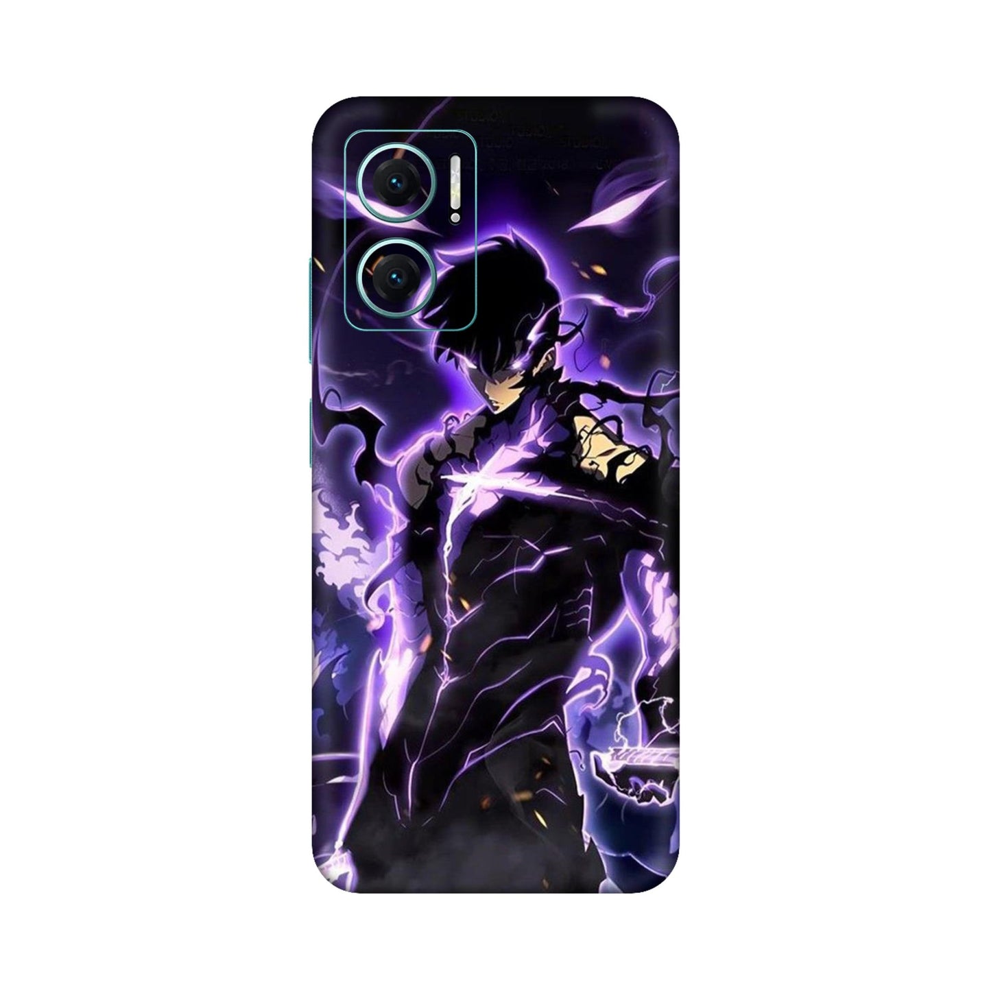 Solo Leveling Shadow Monarch Rise Mobile Skin For Redmi 11 Prime 5g