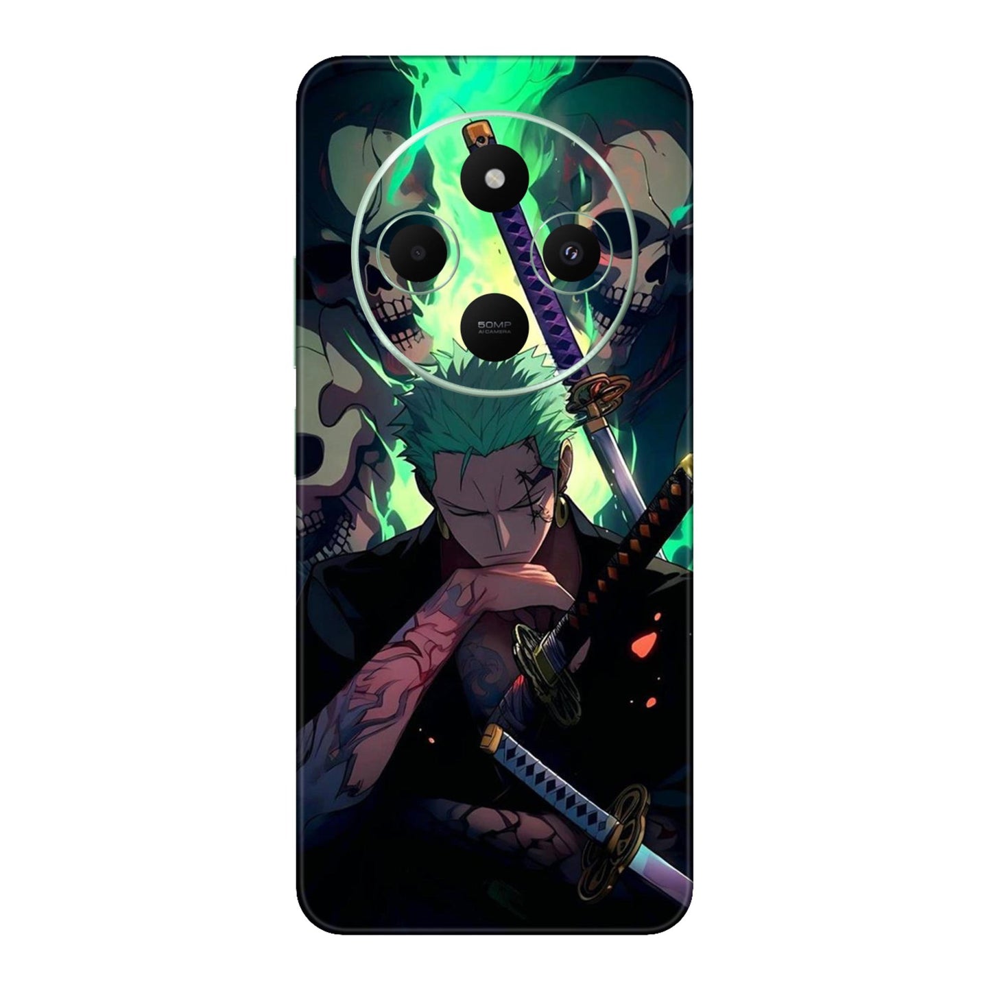 Demon Hunter Zoro Three Sword Inferno Mobile Skin For Redmi A4 5g