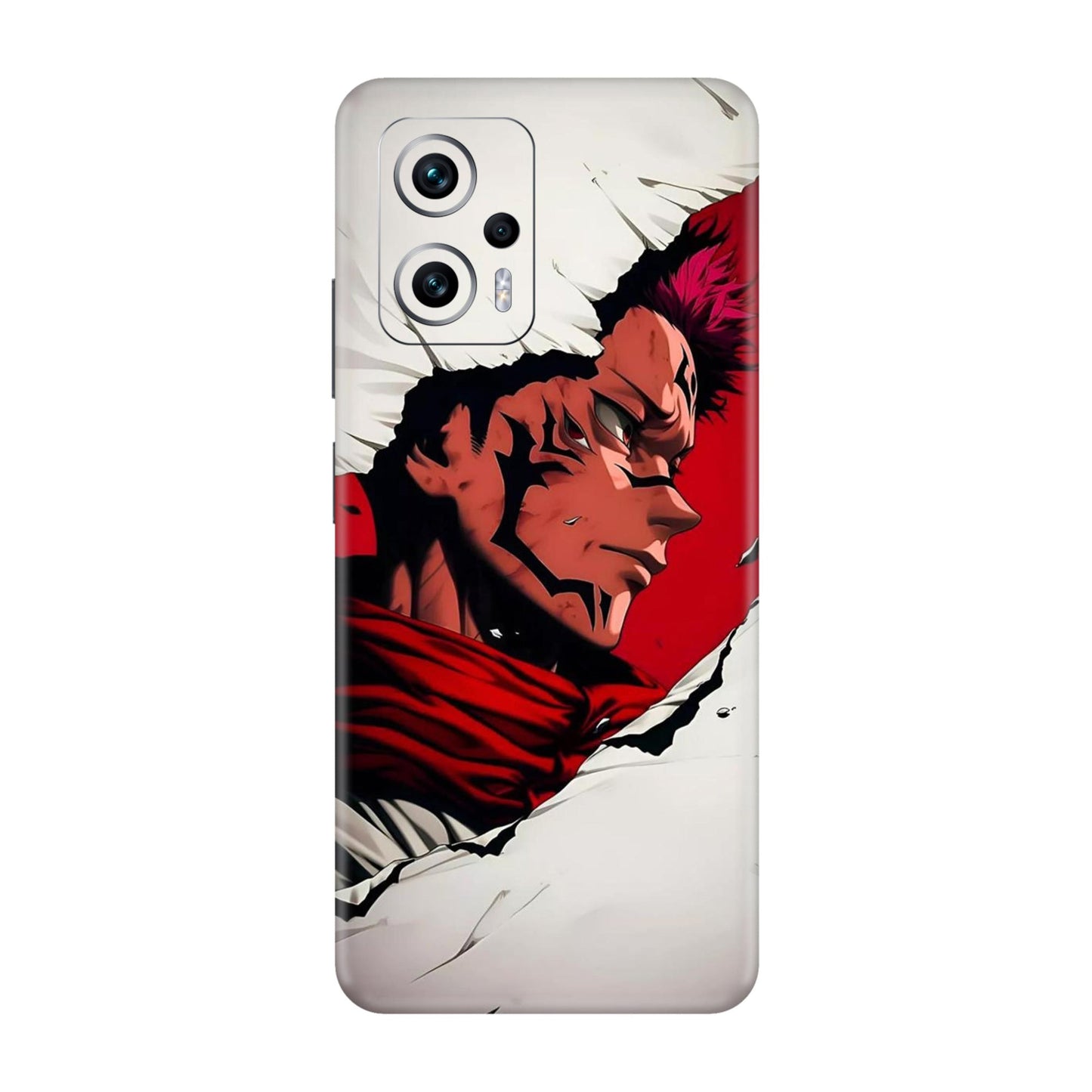 Sukuna King of Curses Mobile Skin For Redmi K50i 5g