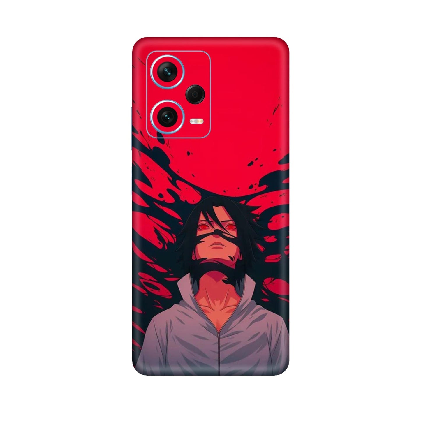 Sasuke Uchiha Mobile Skin For Redmi Note 12 Pro Plus 5g