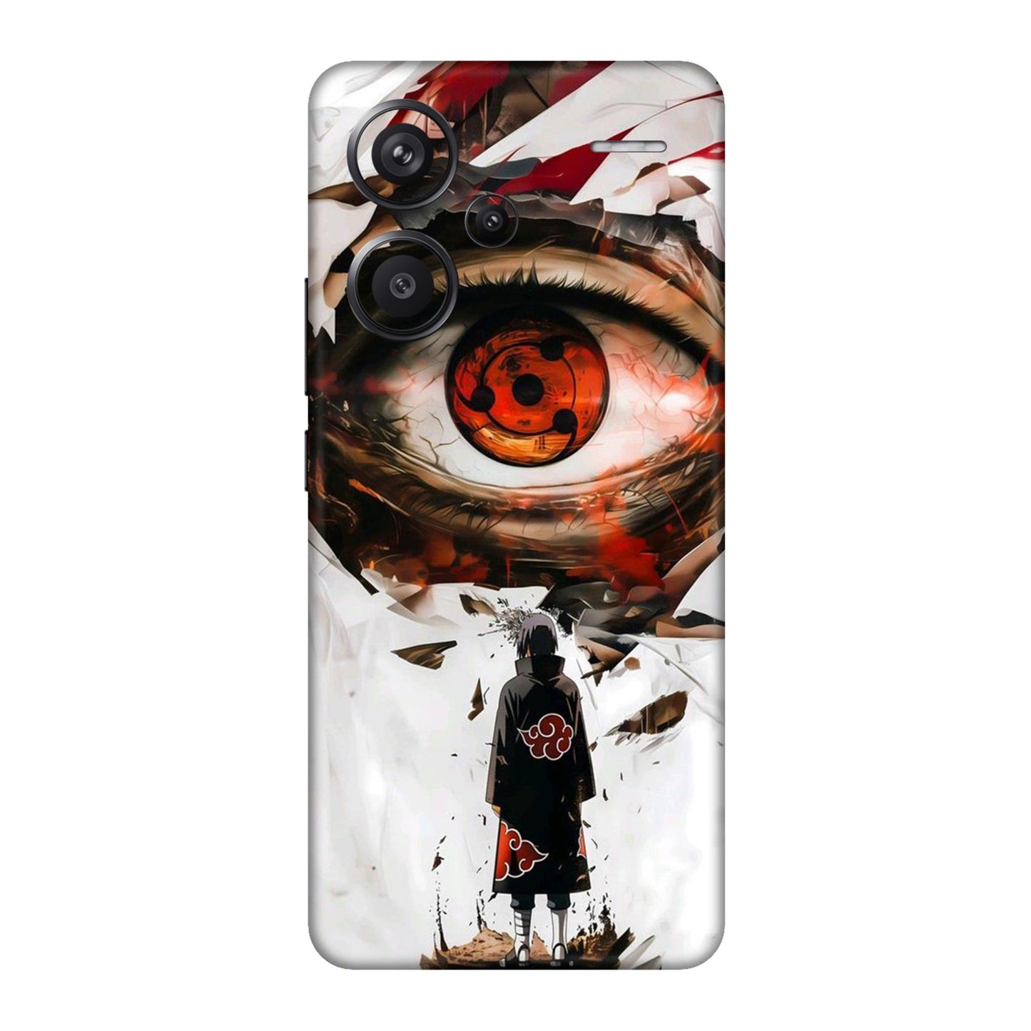 Sharingan Awakening Mobile Skin For Redmi Note 13 Pro Plus 5g
