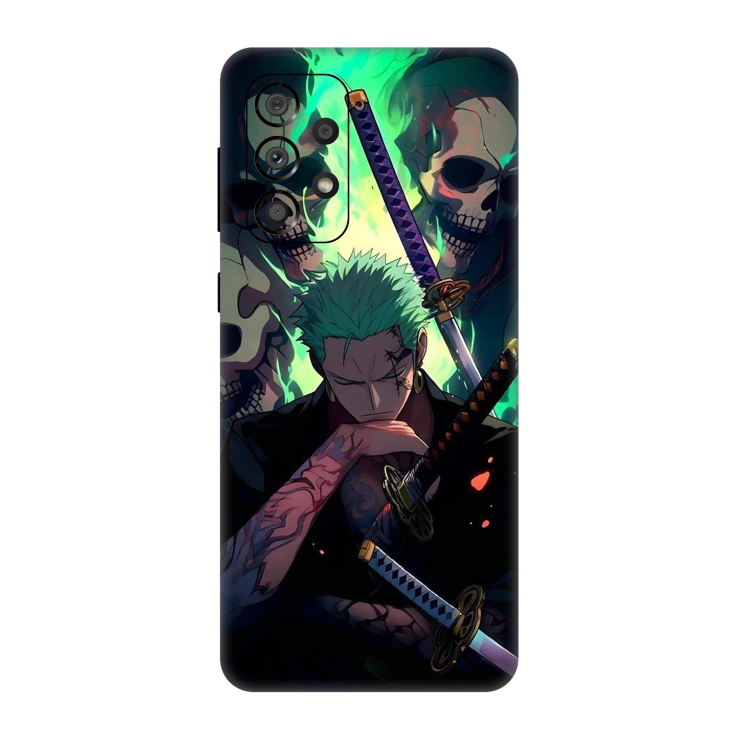 Demon Hunter Zoro Three Sword Inferno Mobile Skin For Samsung Galaxy A33 5g