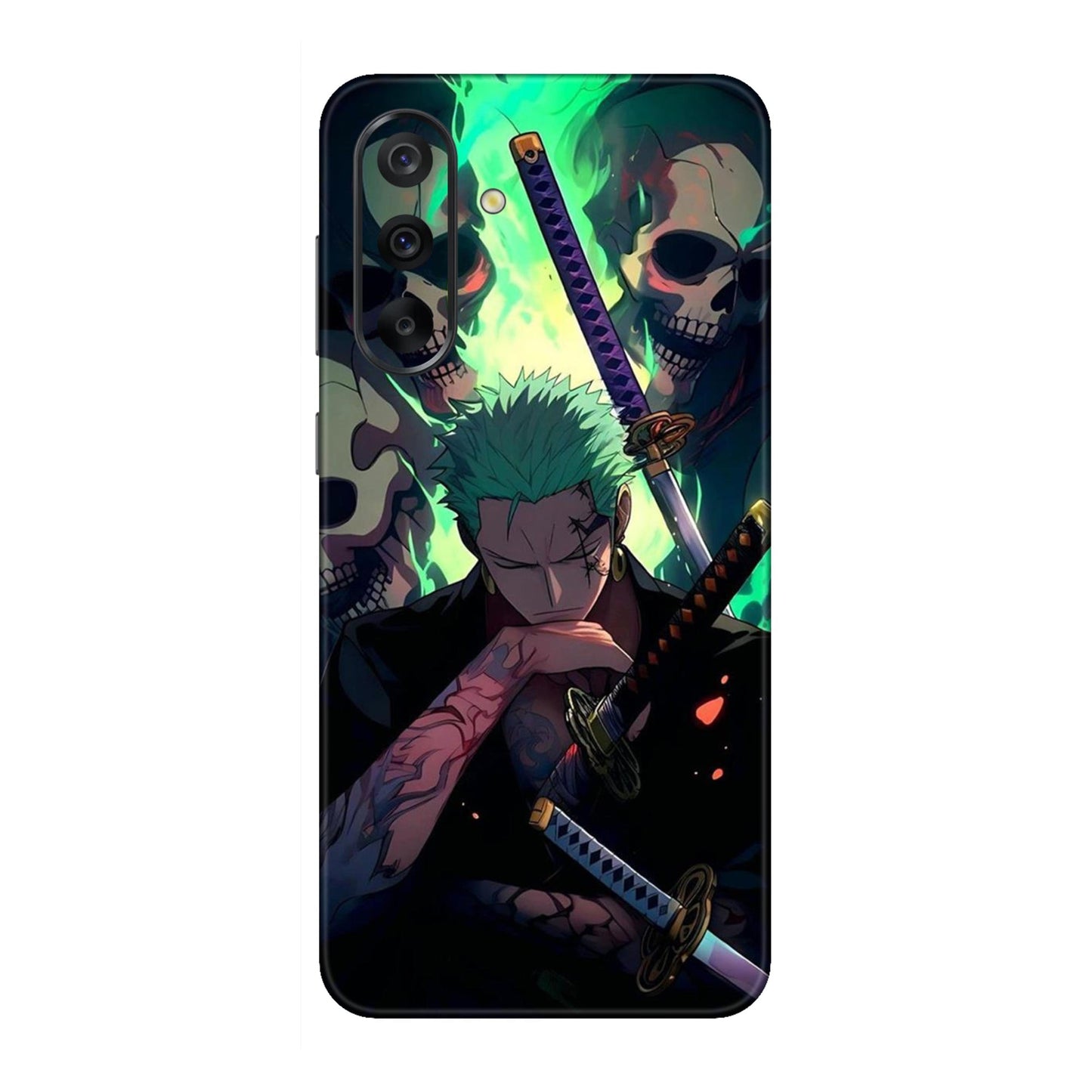 Demon Hunter Zoro Three Sword Inferno Mobile Skin For Samsung Galaxy A36 5g