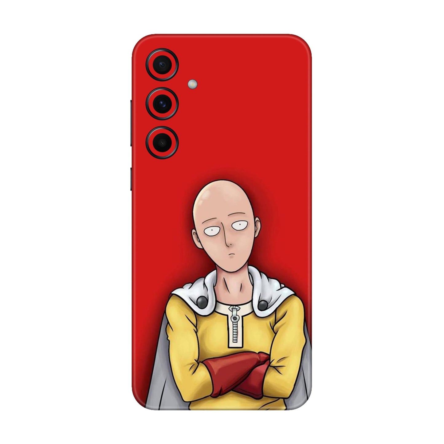 Saitama One Punch Man Mobile Skin For Samsung Galaxy A55 5g