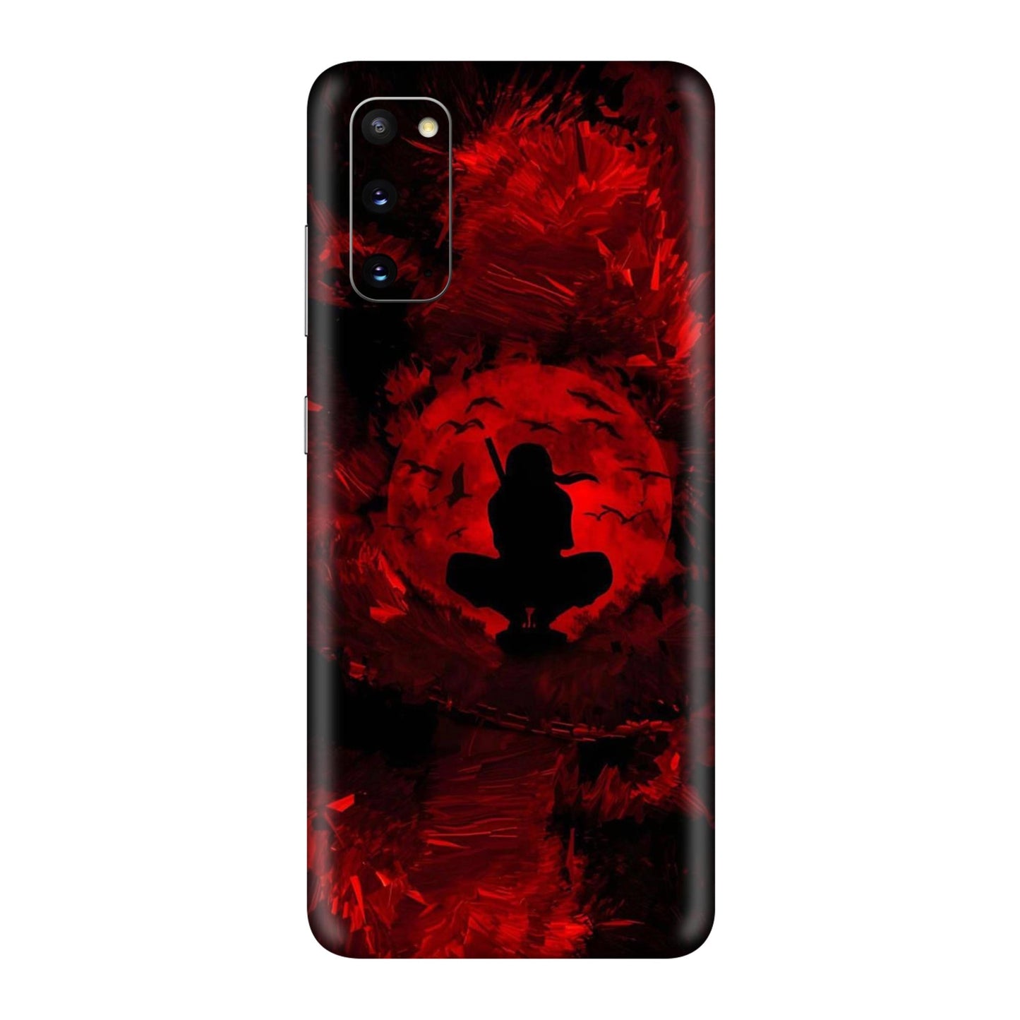 Blood Moon Itachi Sharingan Edition Mobile Skin For Samsung Galaxy S20