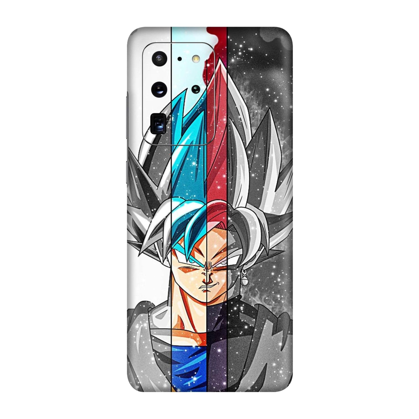 Goku Black & Whaite Mobile Skin For Samsung Galaxy S20 Ultra