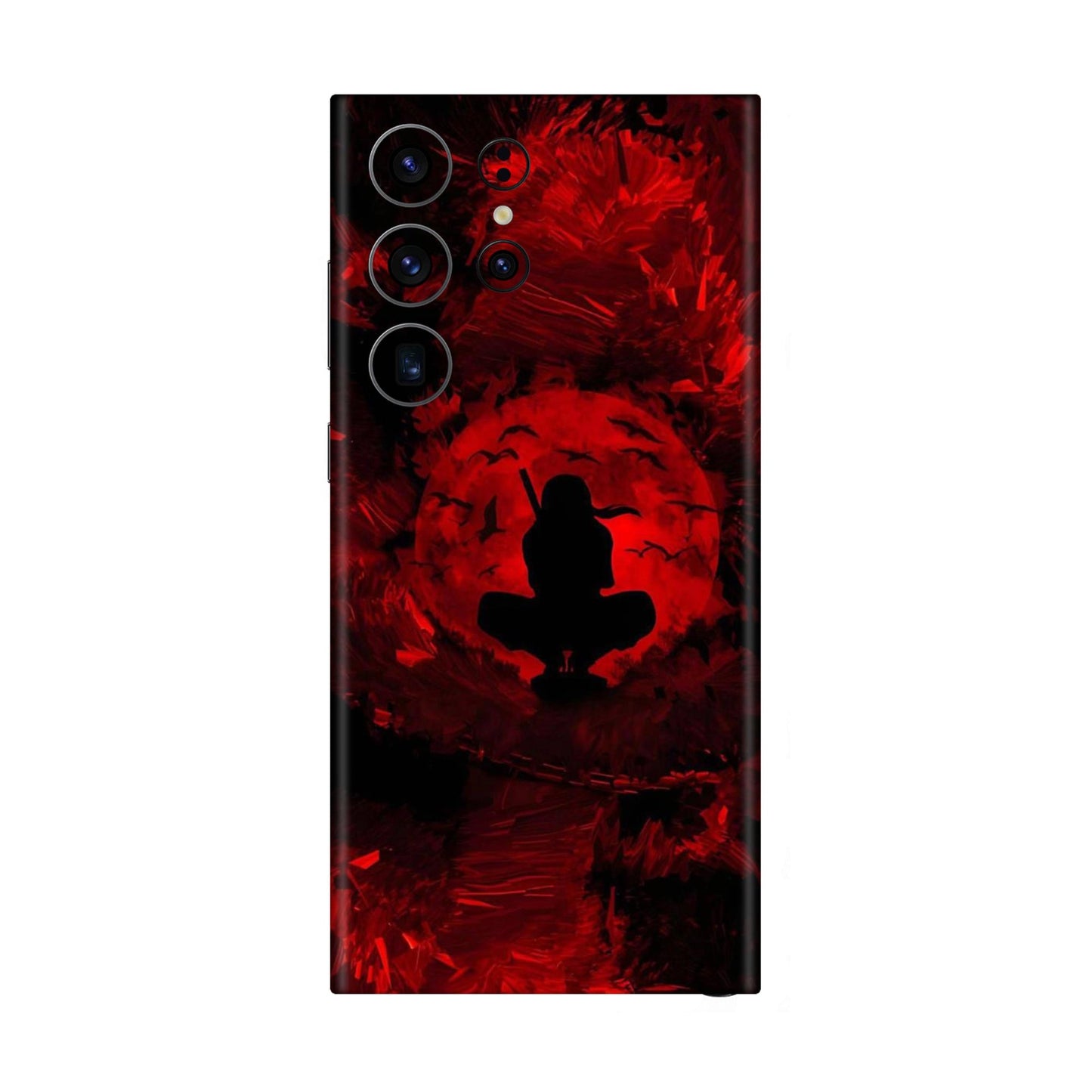 Blood Moon Itachi Sharingan Edition Mobile Skin For Samsung Galaxy S23 Ultra 5g
