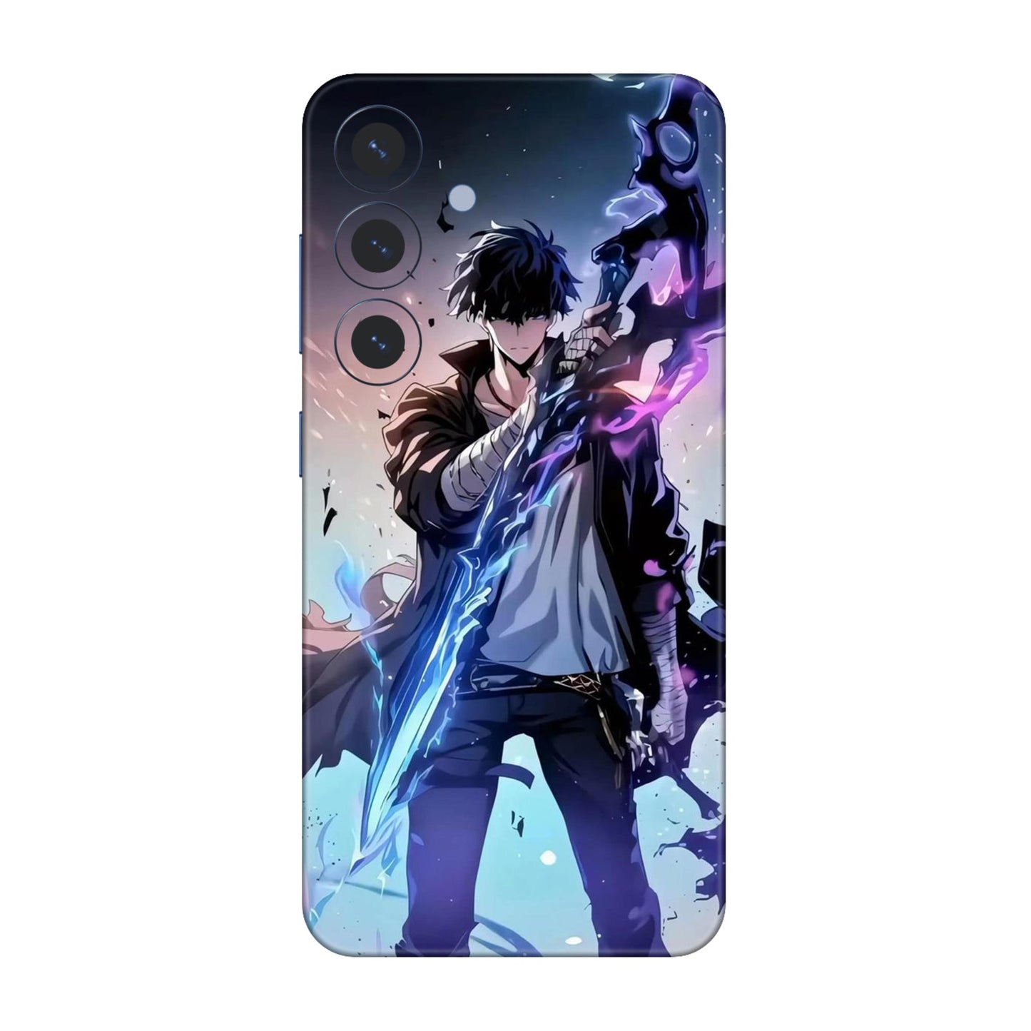 Sung Jin Woo Minimal Aura Mobile Skin For Samsung Galaxy S25 5g