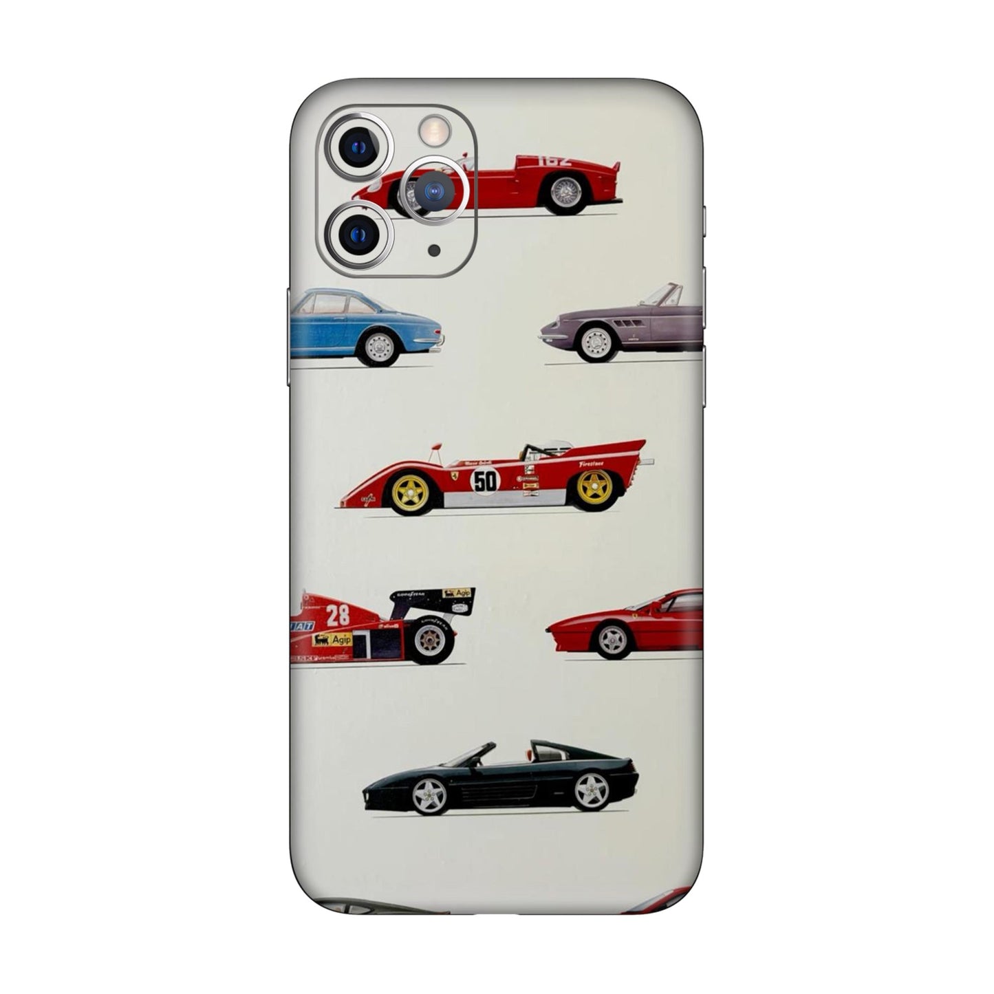 SideLine Icons Drive Through Time Mobile Skin For iPhone 11 Pro Max