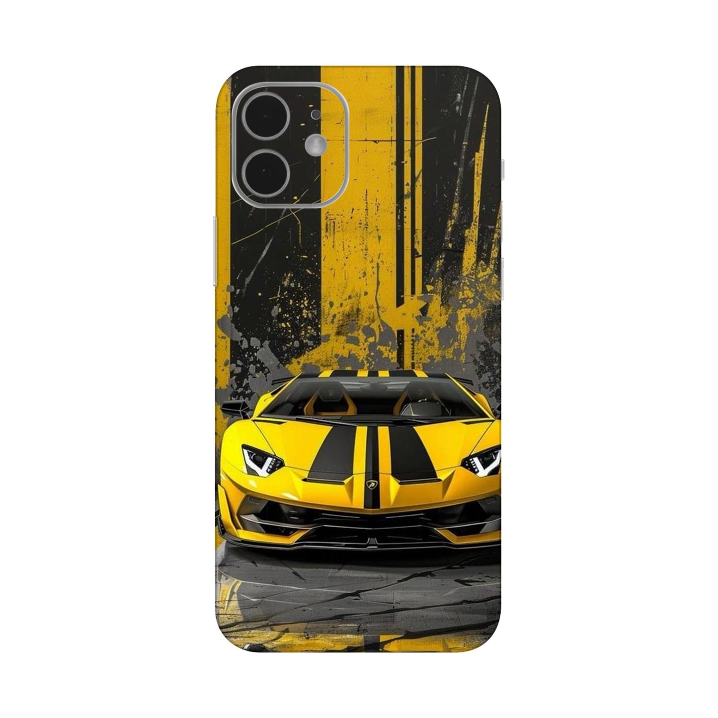 Aventador Hazard Mobile Skin For iPhone 12 Mini