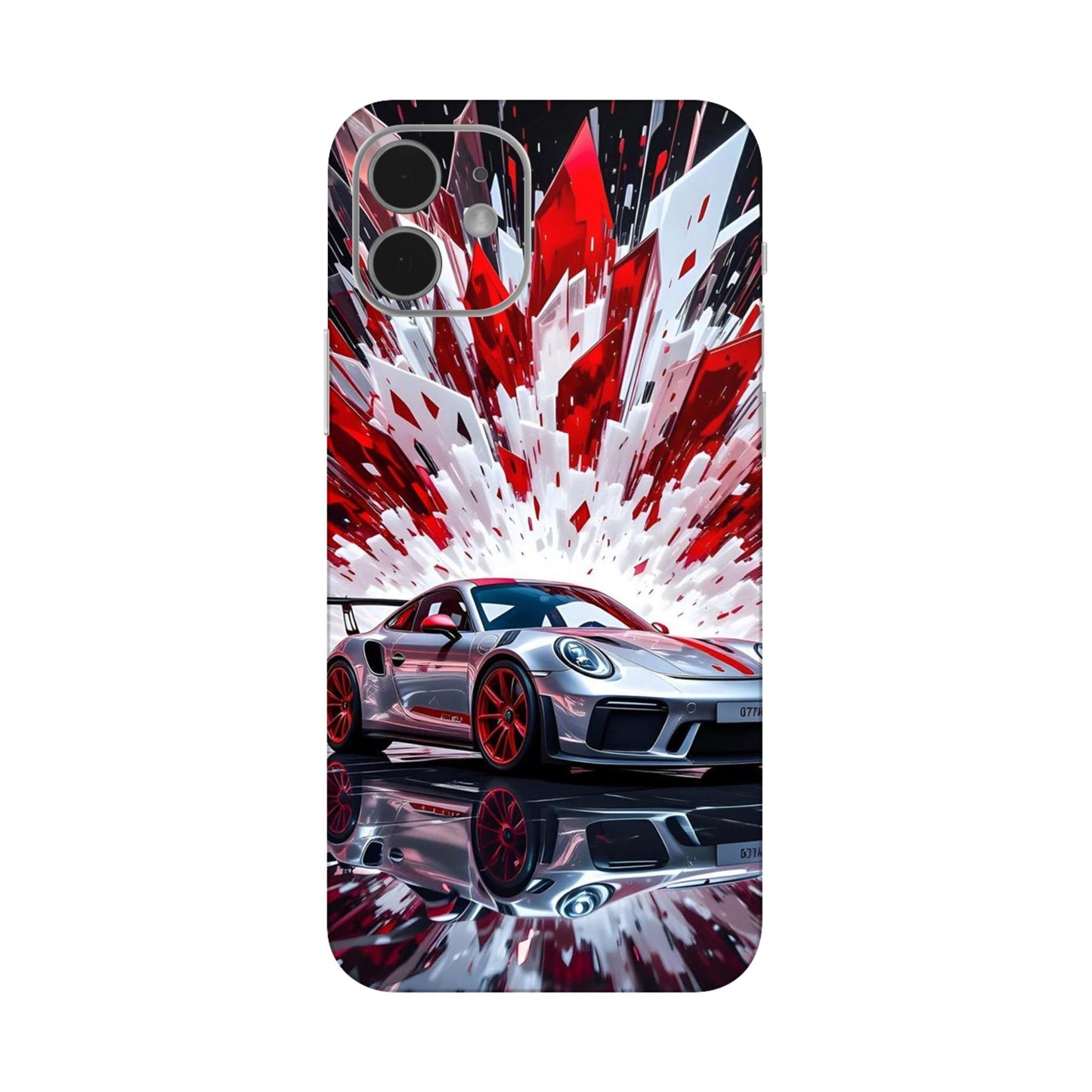 Crystal Burst GT3 Mobile Skin For iPhone 12 Mini