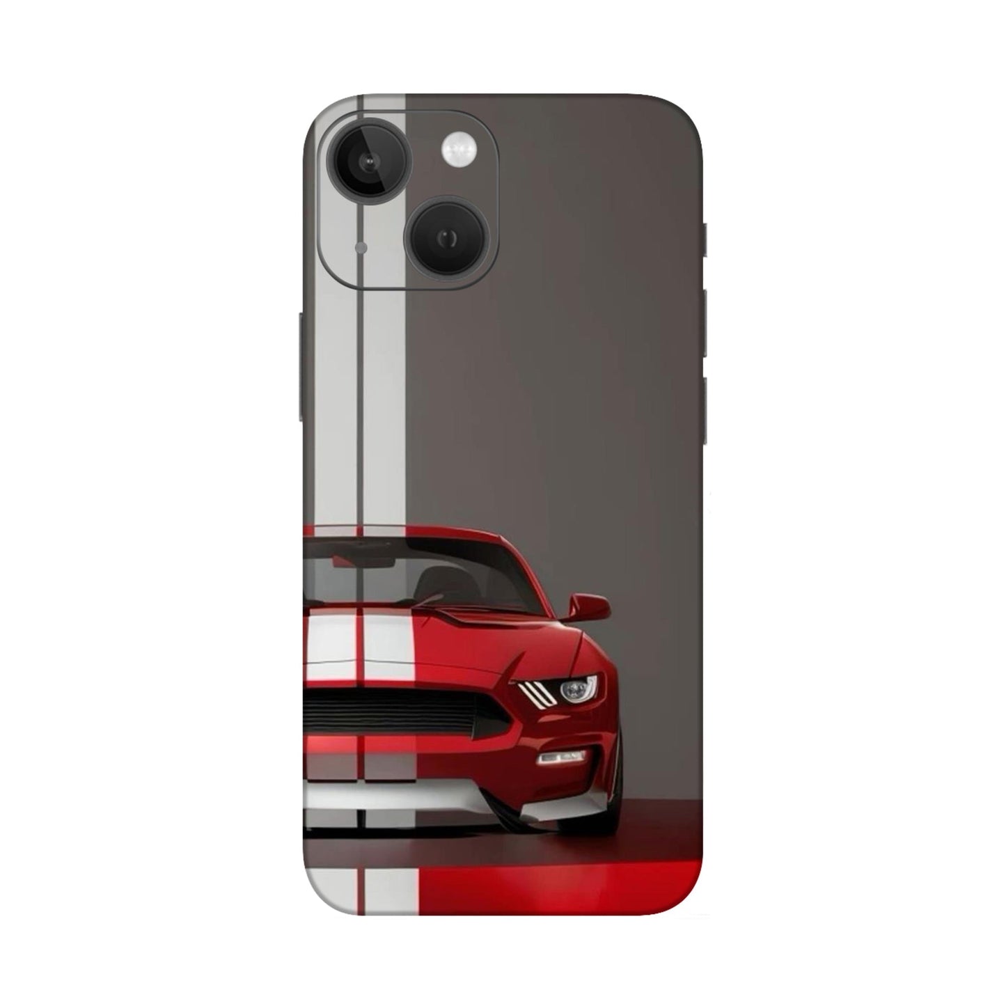Mustang GT Racing Stripe Mobile Skin For iPhone 13 Mini