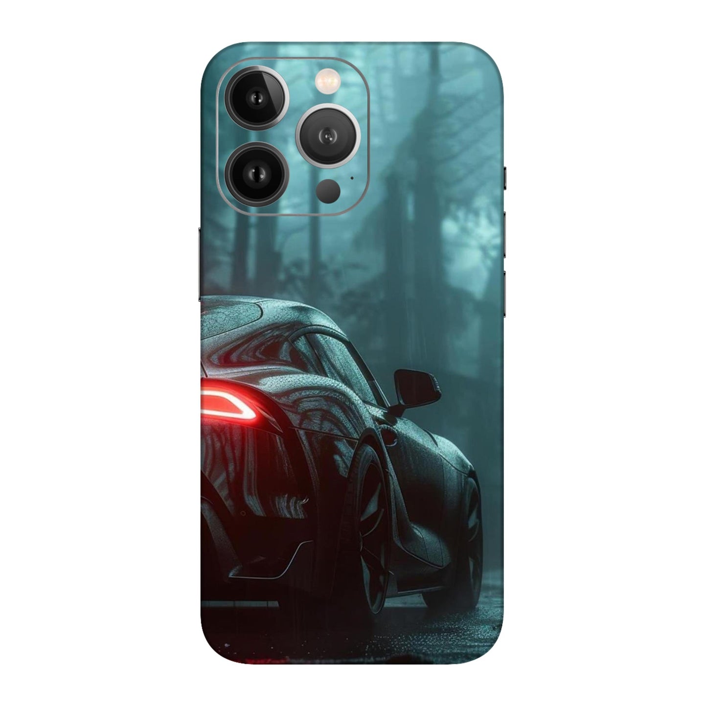 Toyota Supra GR Black Edition Rain Forest Mobile Skin For iPhone 13 Pro Max