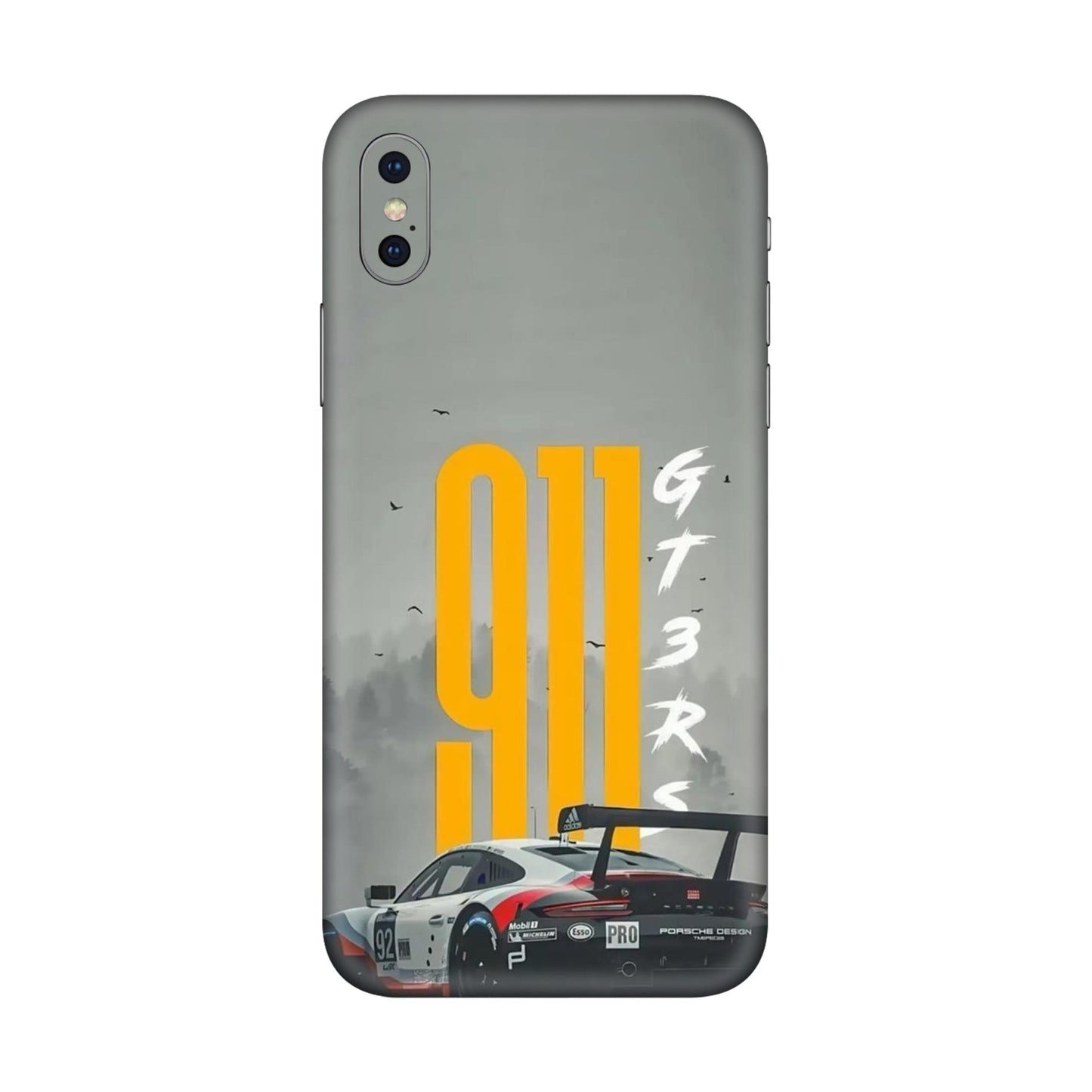 GT3 MistRacer Shell Mobile Skin For iPhone XS