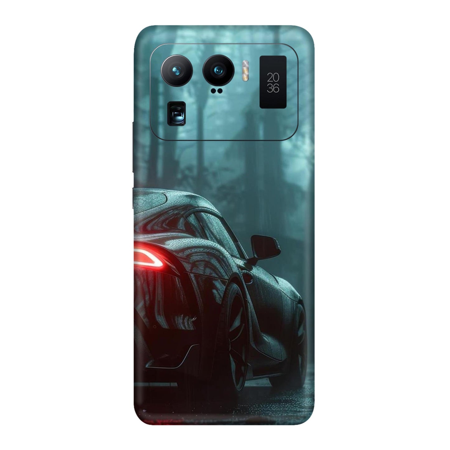 Toyota Supra GR Black Edition Rain Forest Mobile Skin For Mi 11 Ultra